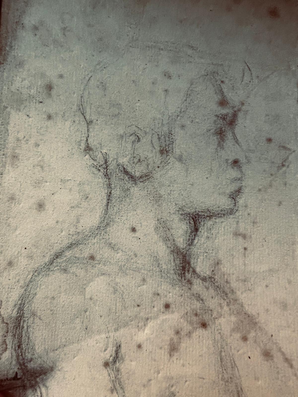 Collectional de dessins rares de la Renaissance italienne Études du XVIe siècle en vente 7