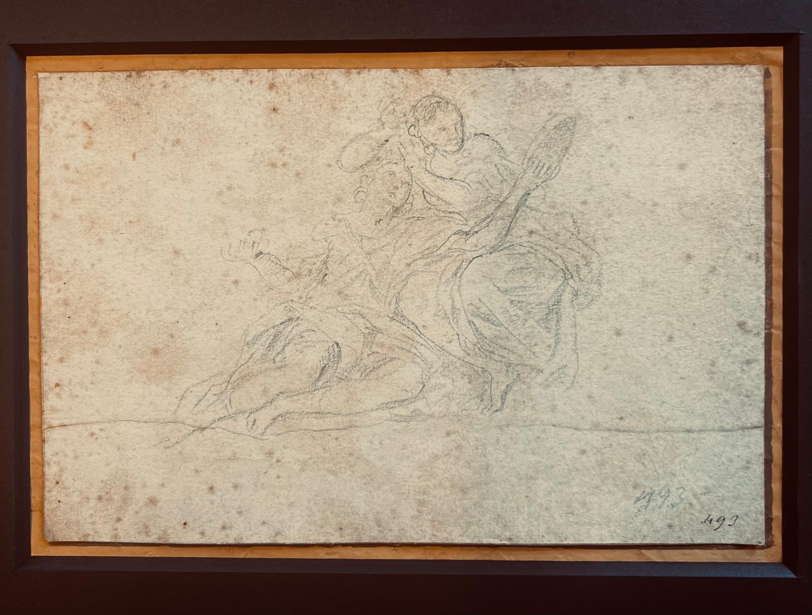 Papier Collectional de dessins rares de la Renaissance italienne Études du XVIe siècle en vente