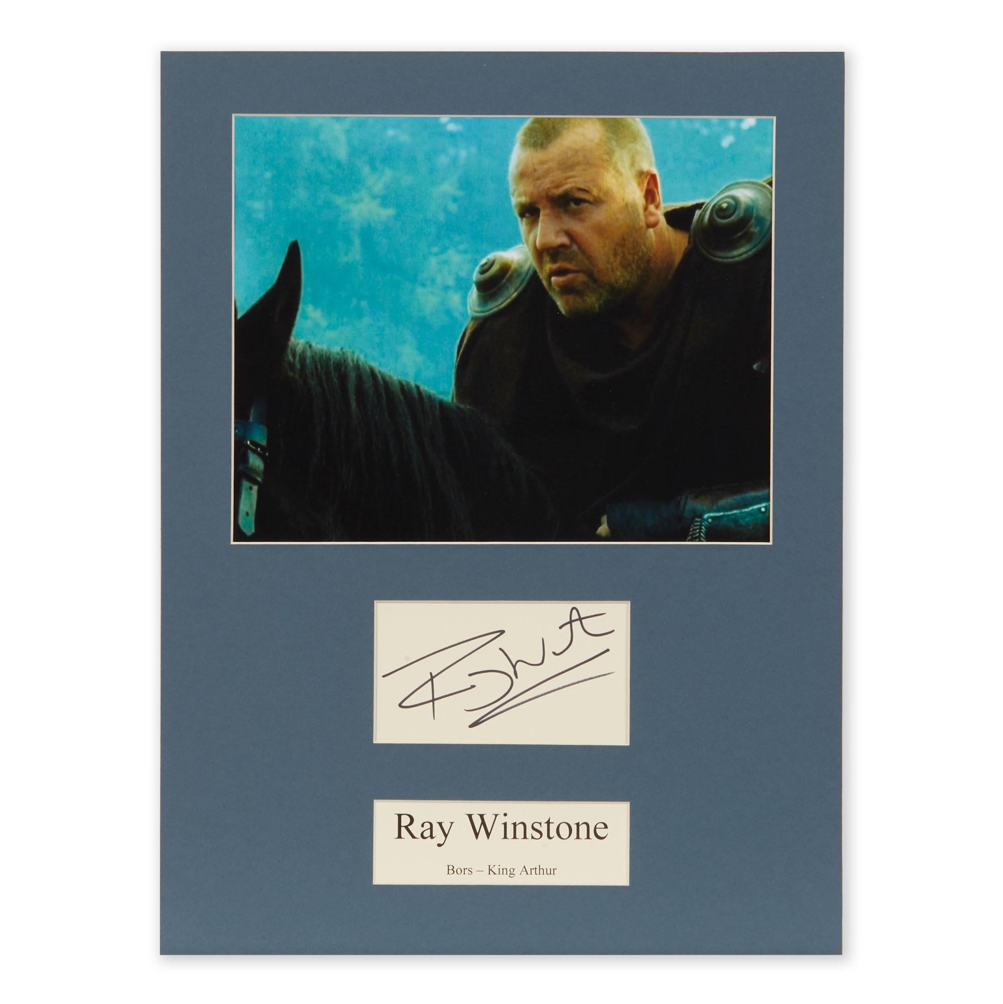 Collection of Ray Winstone Autographs and Photographs For Sale 1