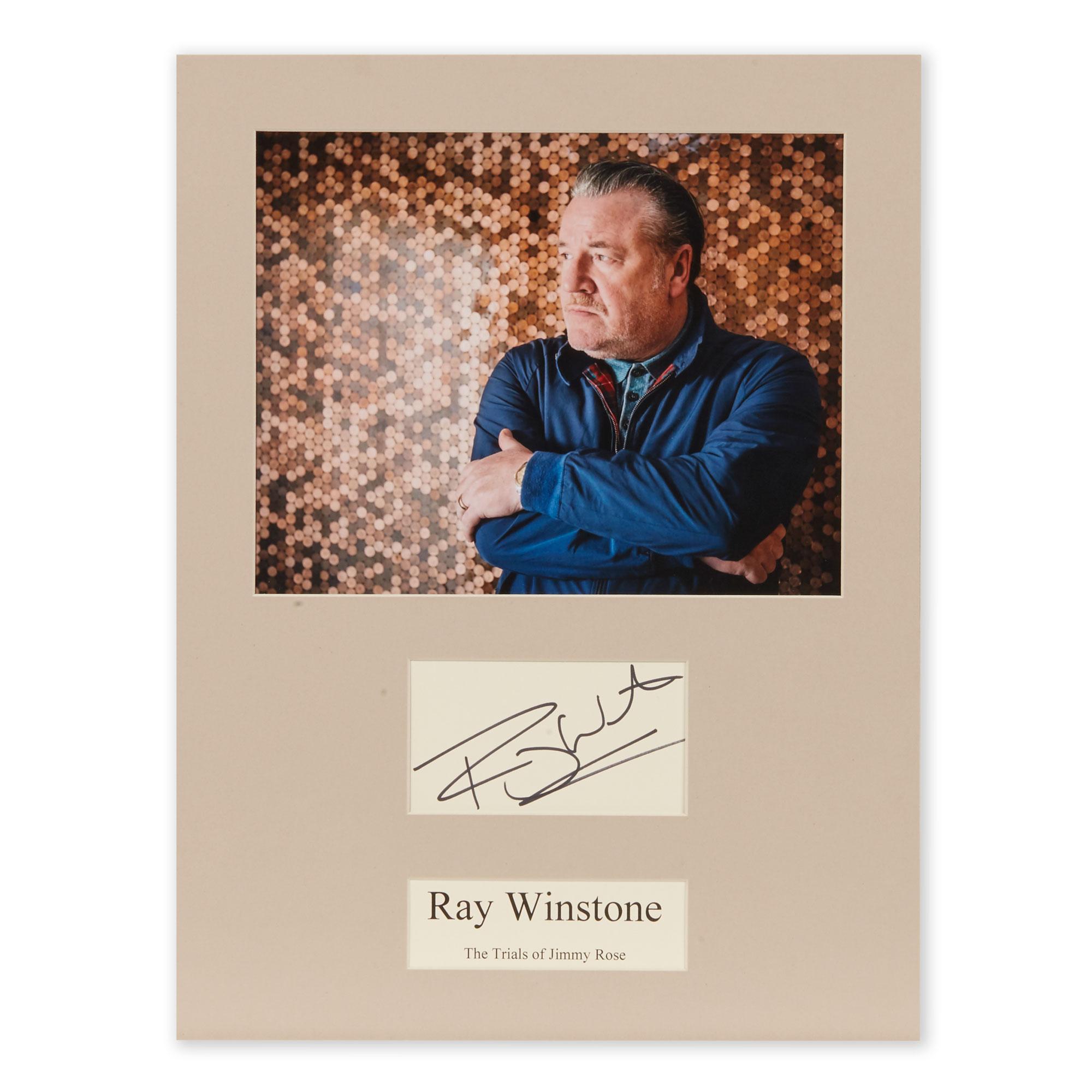 Collection of Ray Winstone Autographs and Photographs For Sale 6