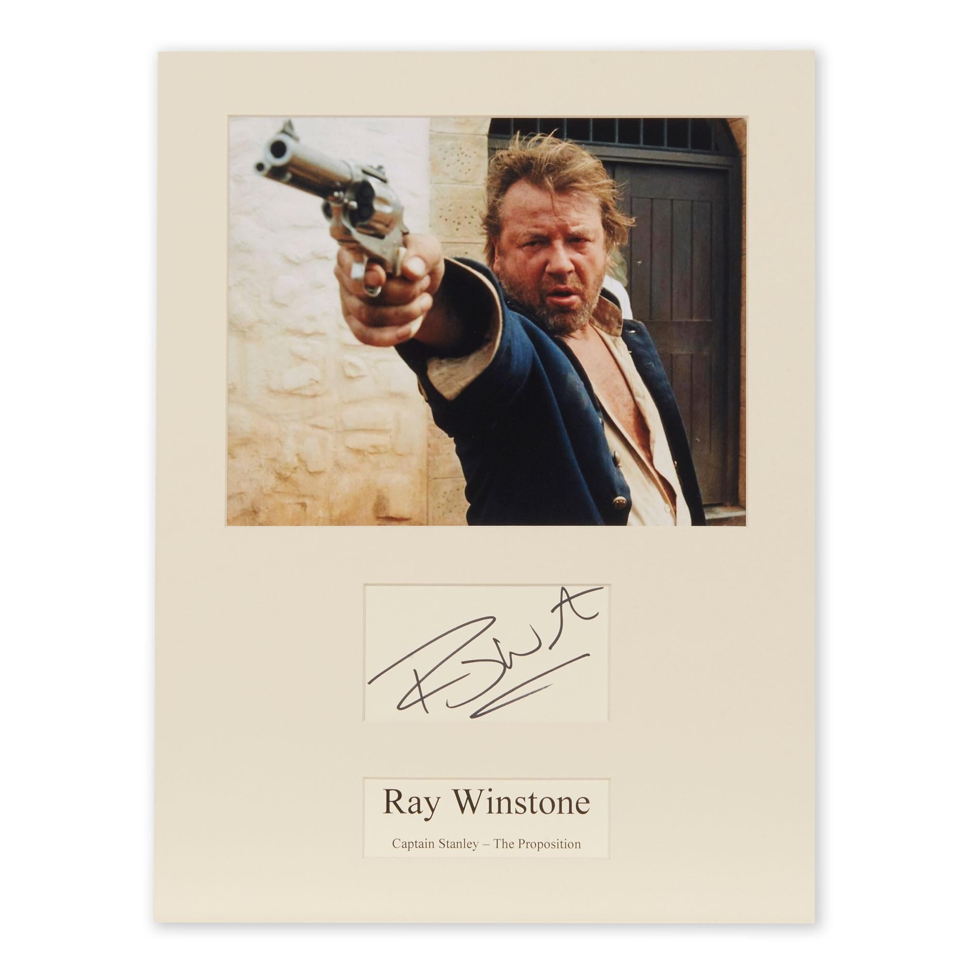 Collection of Ray Winstone Autographs and Photographs For Sale 8