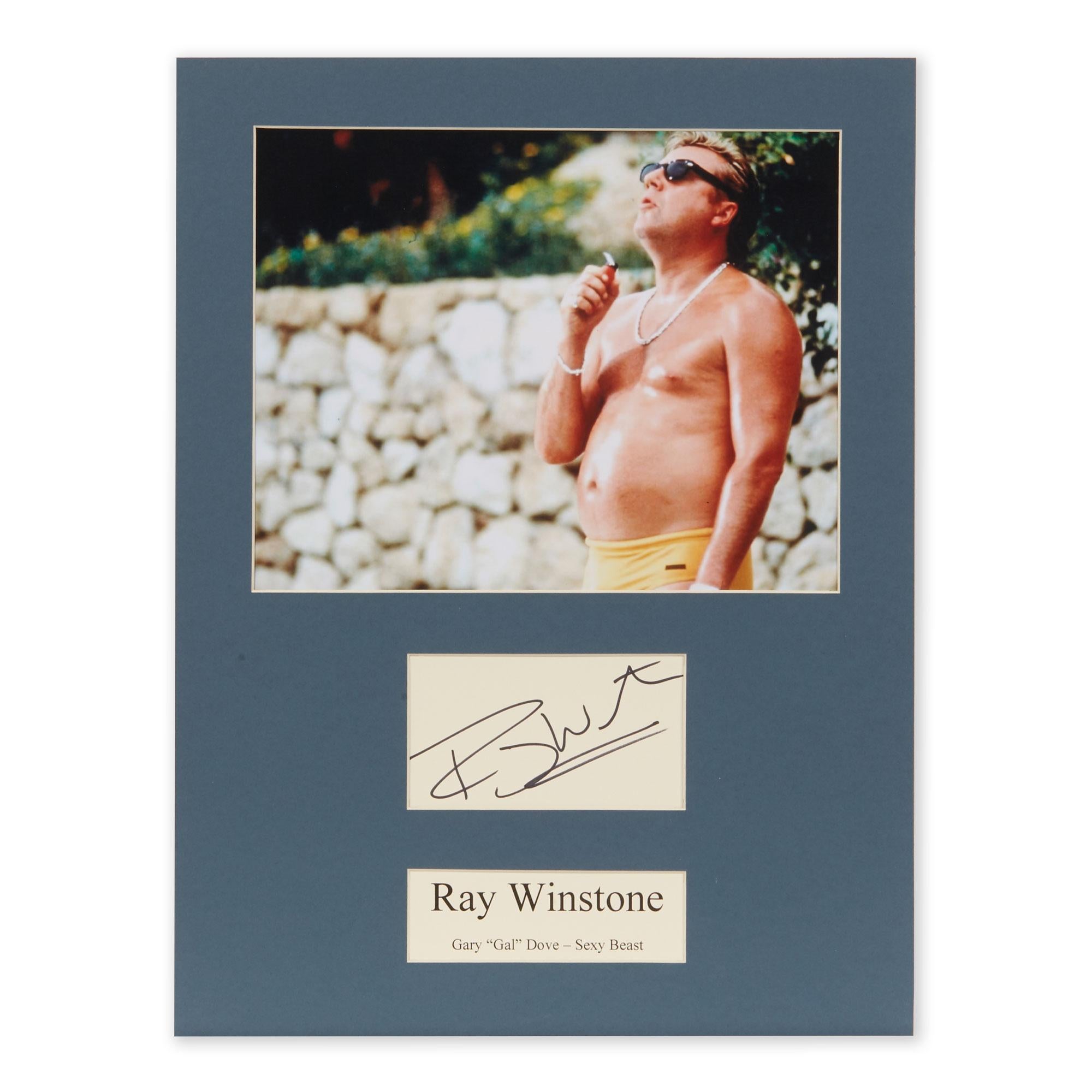 Collection of Ray Winstone Autographs and Photographs For Sale 9