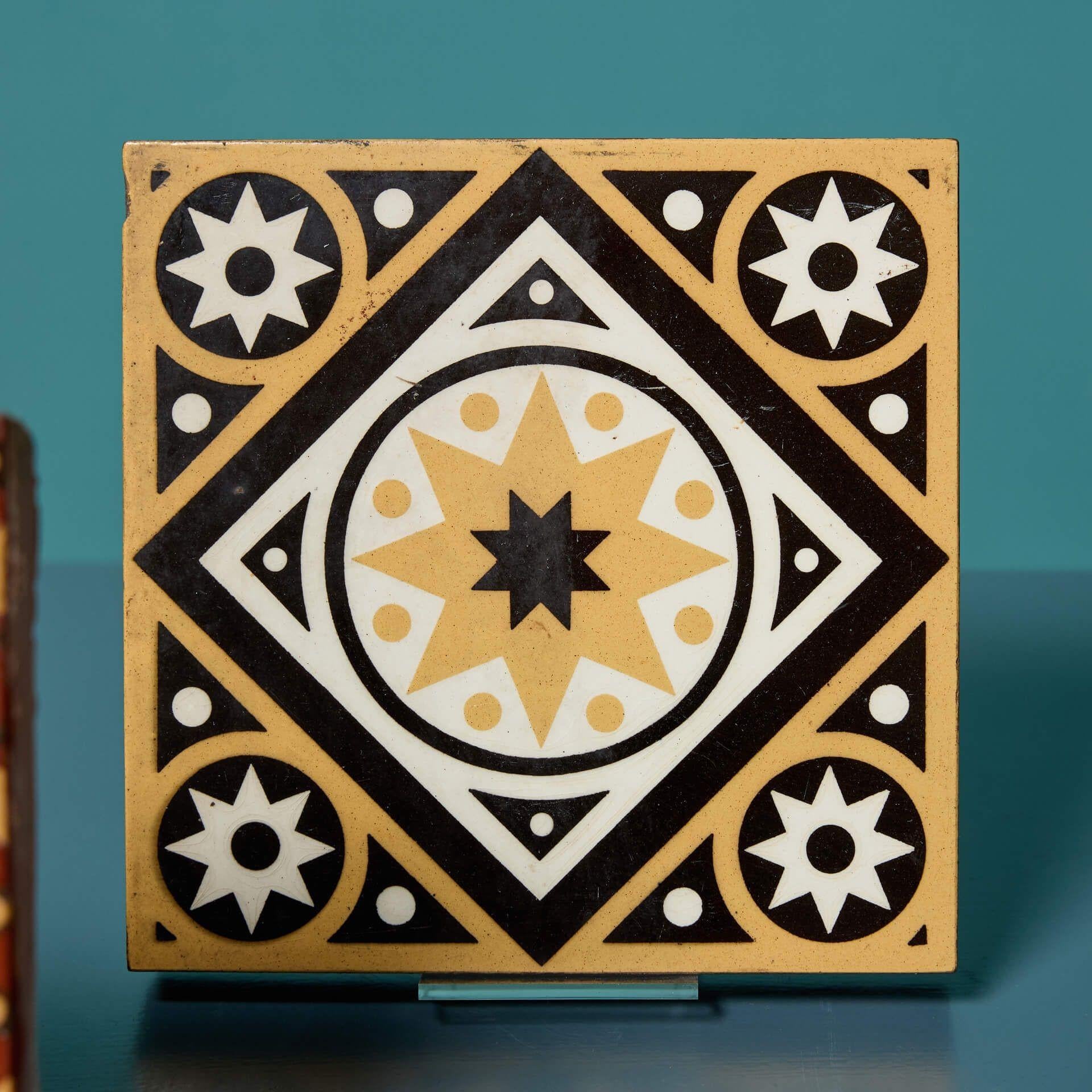 Clay Collection of Reclaimed Encaustic Tiles
