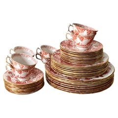 Collection Of Red Aves Older, Discontinued 1997 by ROYAL CROWN DERBY