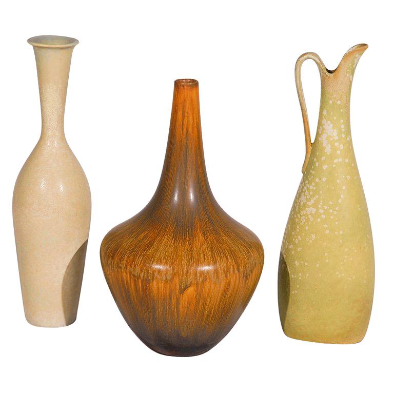 Collection Of Rorstrand Vases For Sale