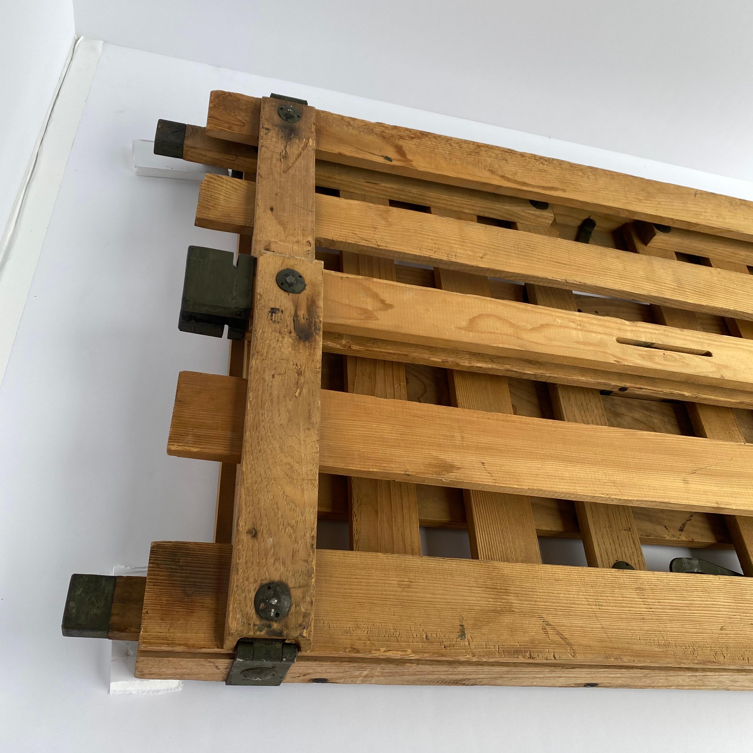 Collection of Rustic American Vintage Collapsible Crates 4