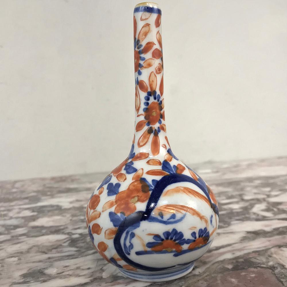 Collection of Seven 19th Century Imari Bud Vases 6