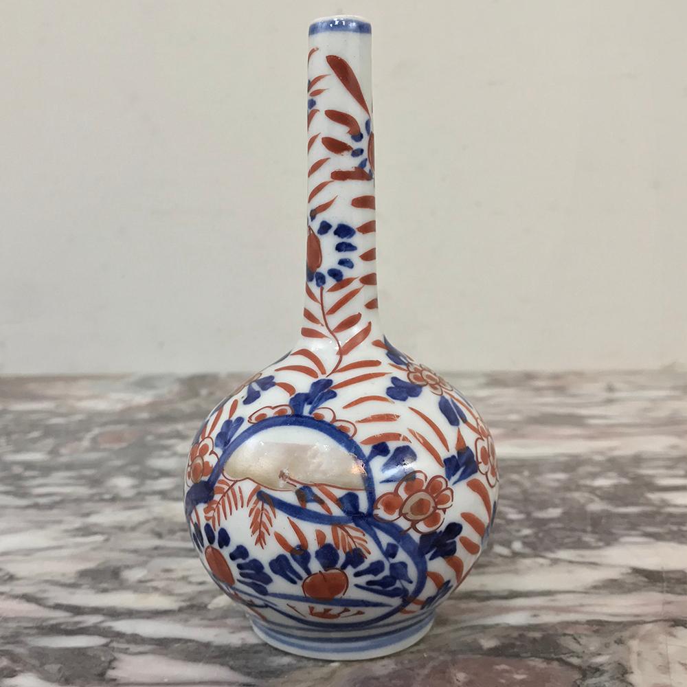 Collection of Seven 19th Century Imari Bud Vases 7