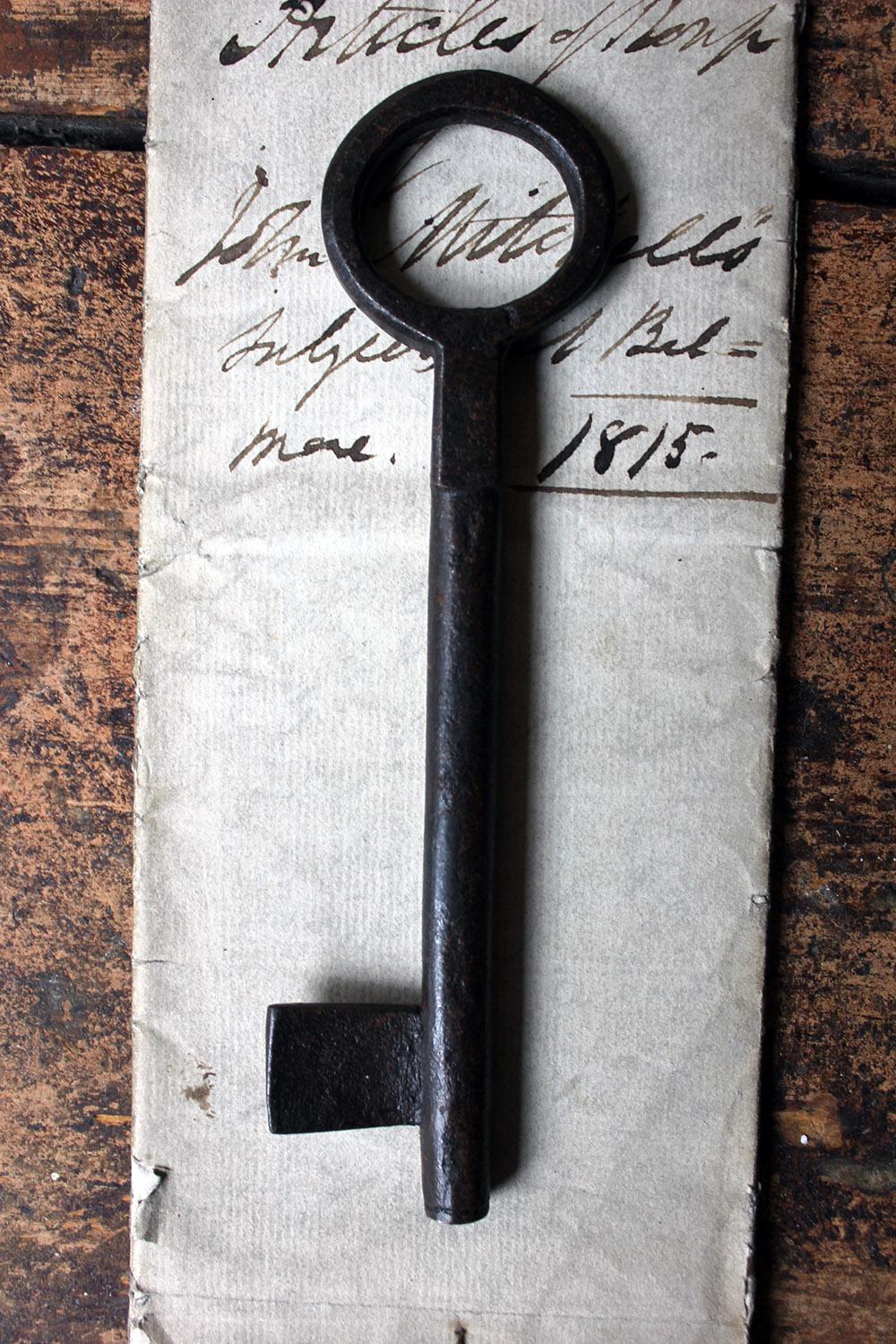 Collection of Seven Antique Keys, circa 1790-1850 6