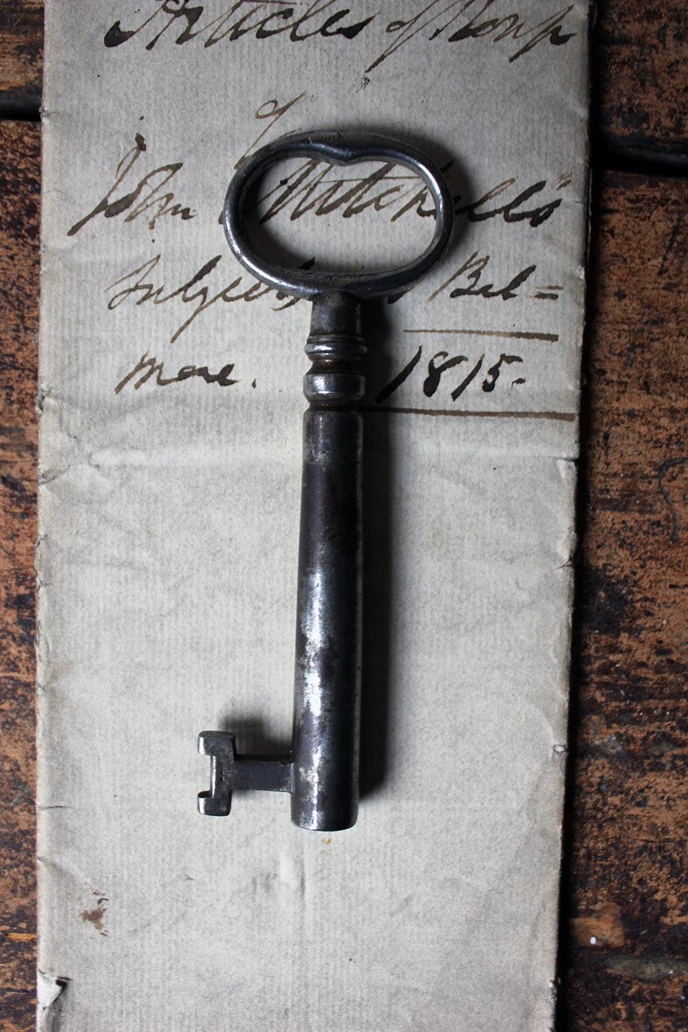 Collection of Seven Antique Keys, circa 1790-1850 8