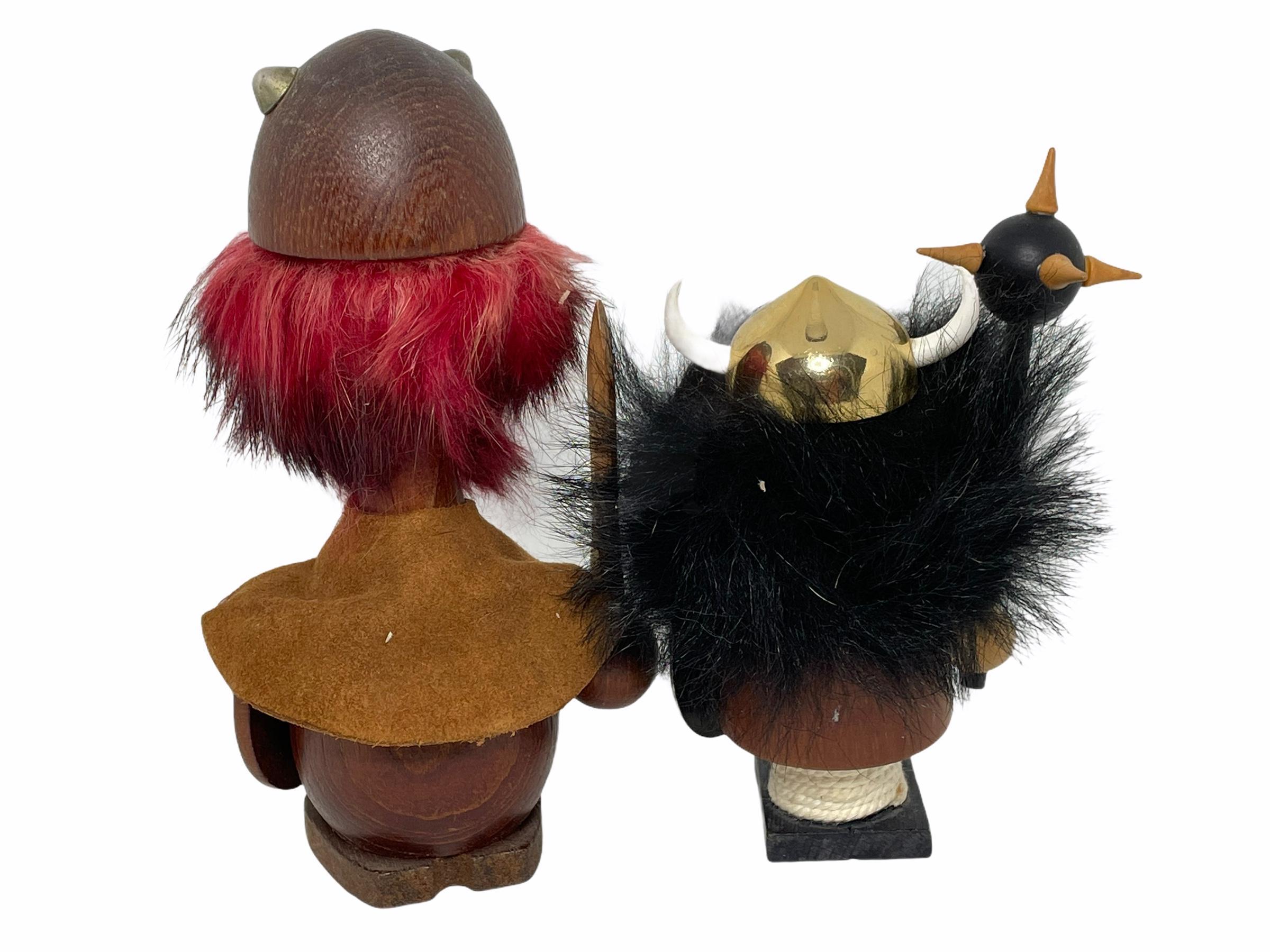 Collection de sept Vikings danois par Hans Bolling et Bojesen en vente 2