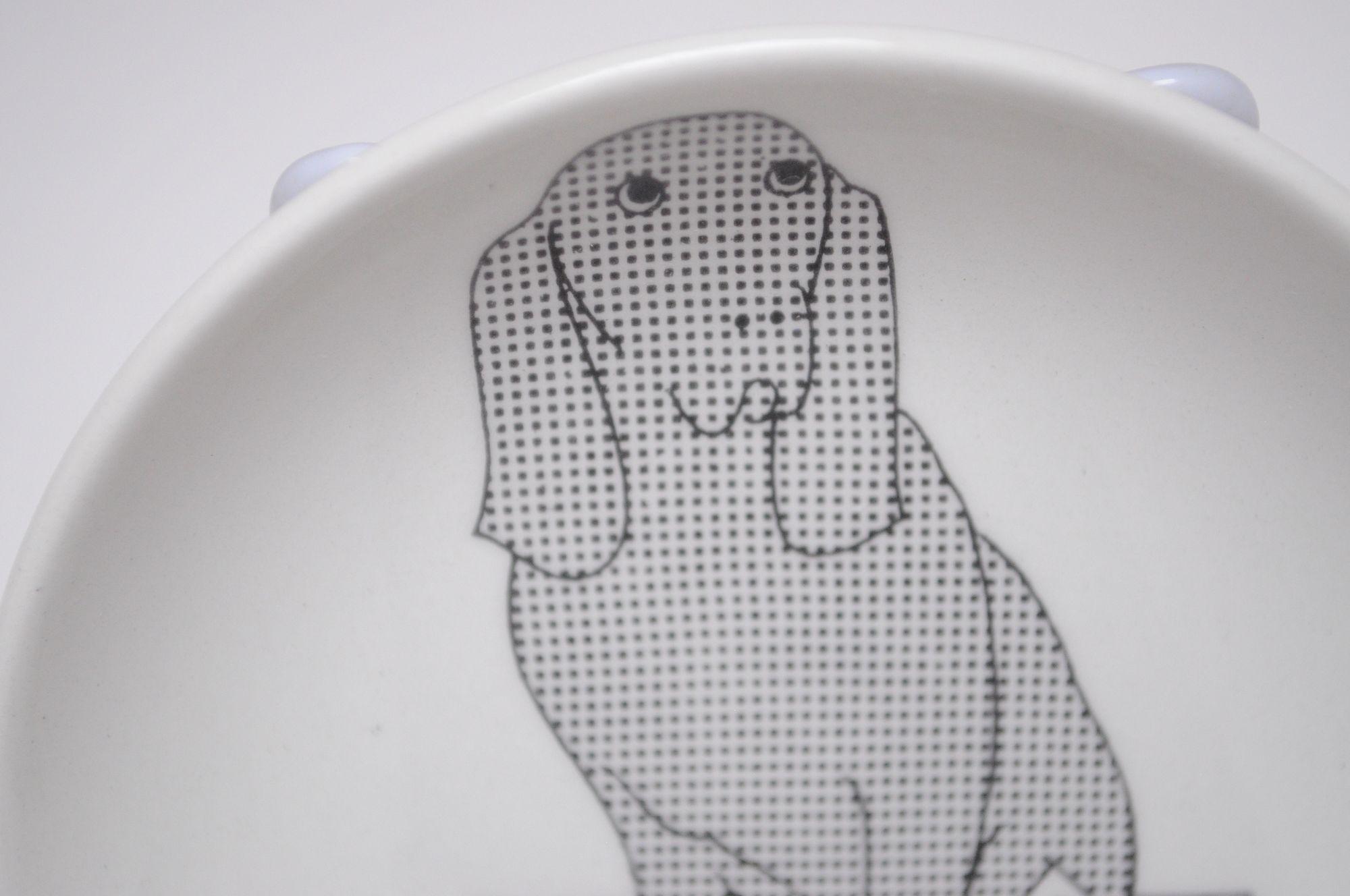 Collezione di sette sottobicchieri vintage di Piero Fornasetti per Banca Unione Milano 4