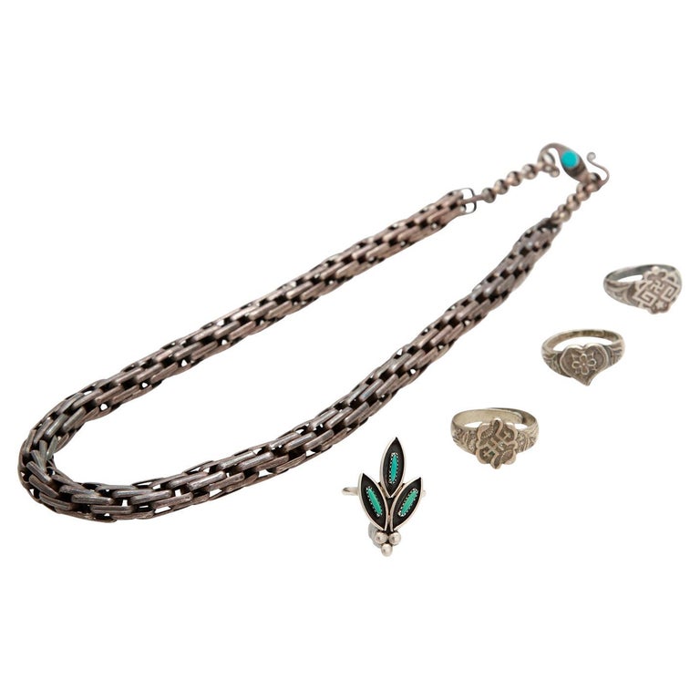 Collection of Silver Jewelry For Sale at 1stDibs