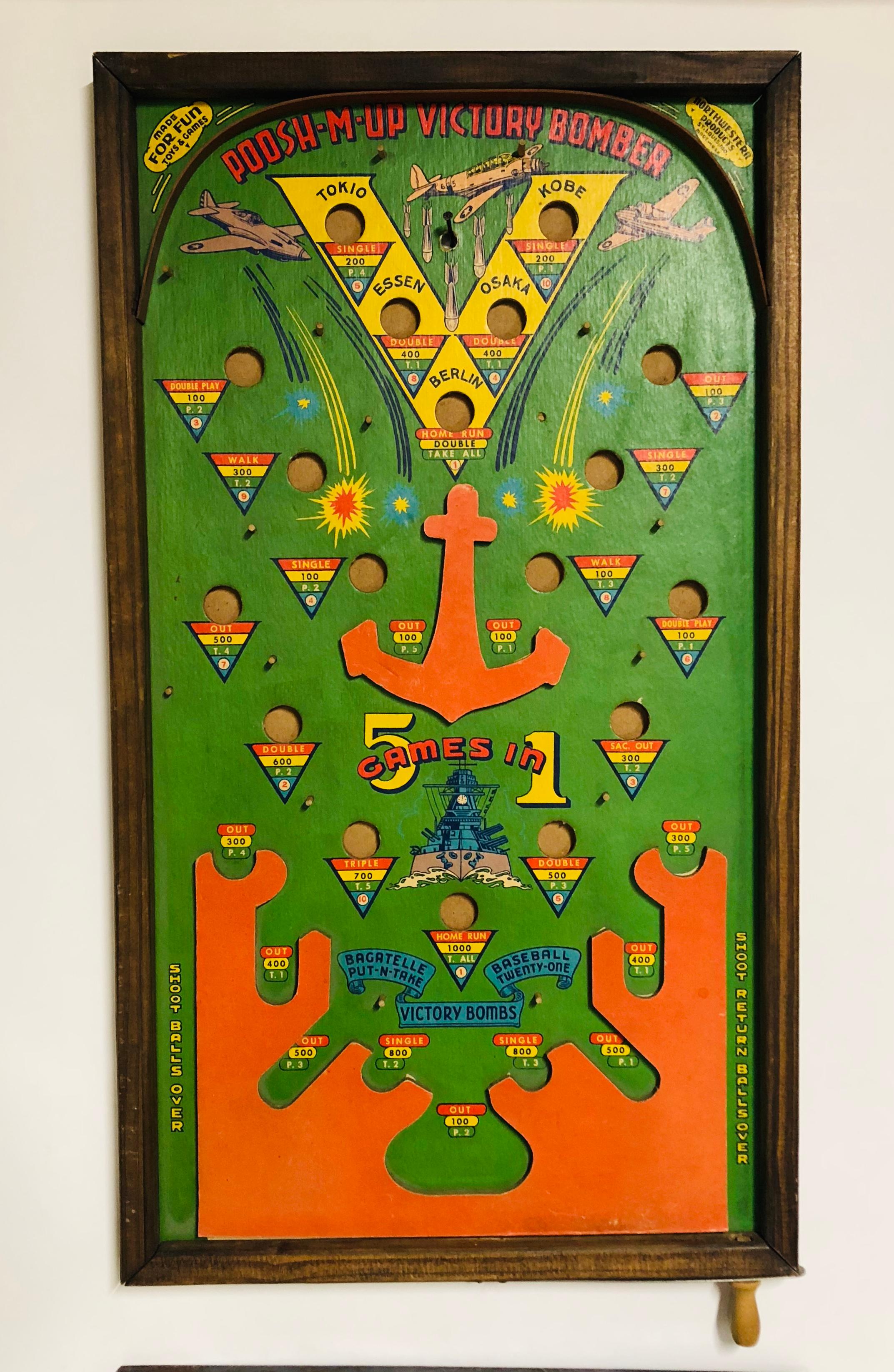 Collection of Six Antique Game Boards, circa 1920-1940 1