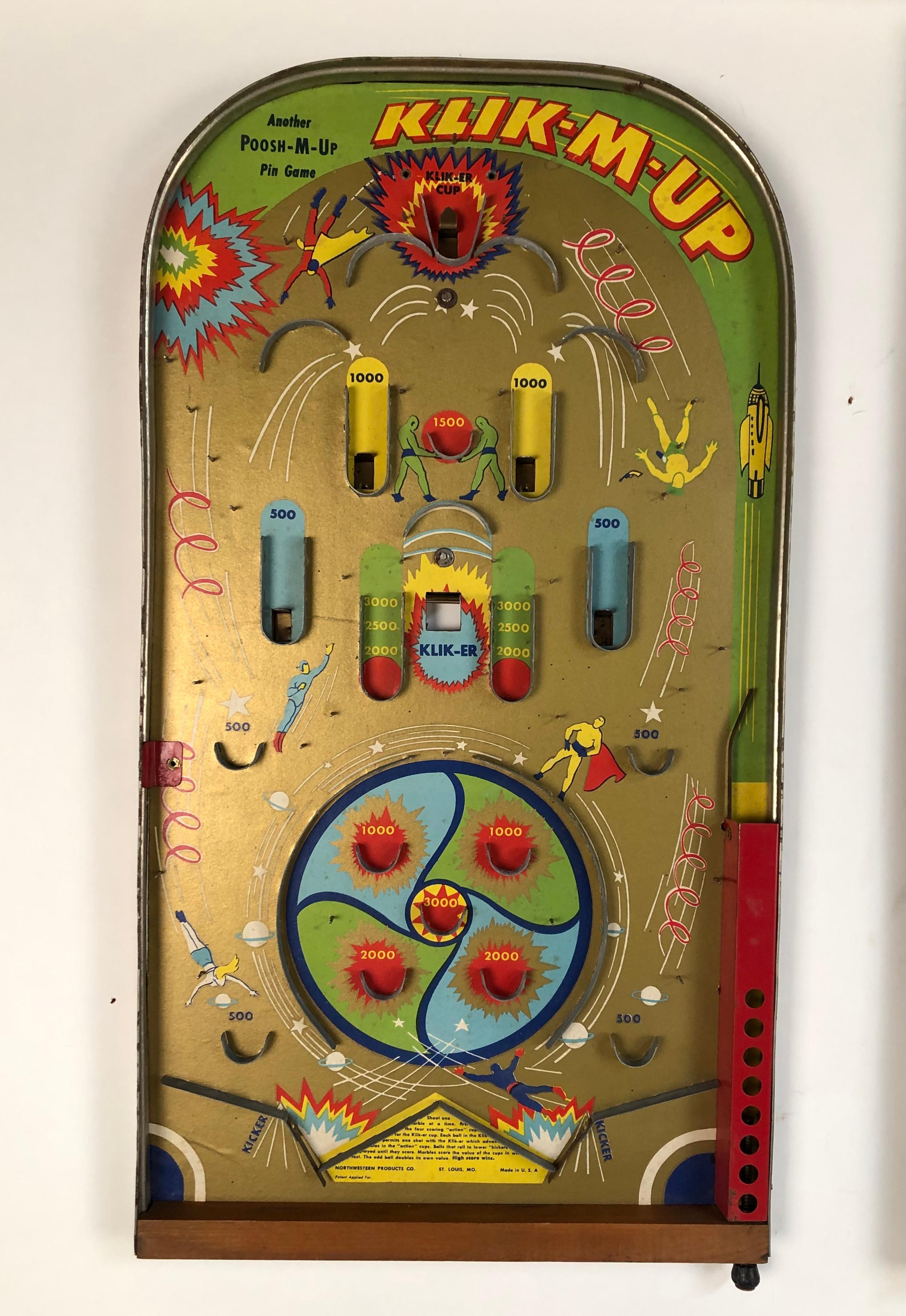 Folk Art Collection of Six Antique Game Boards, circa 1930-1950