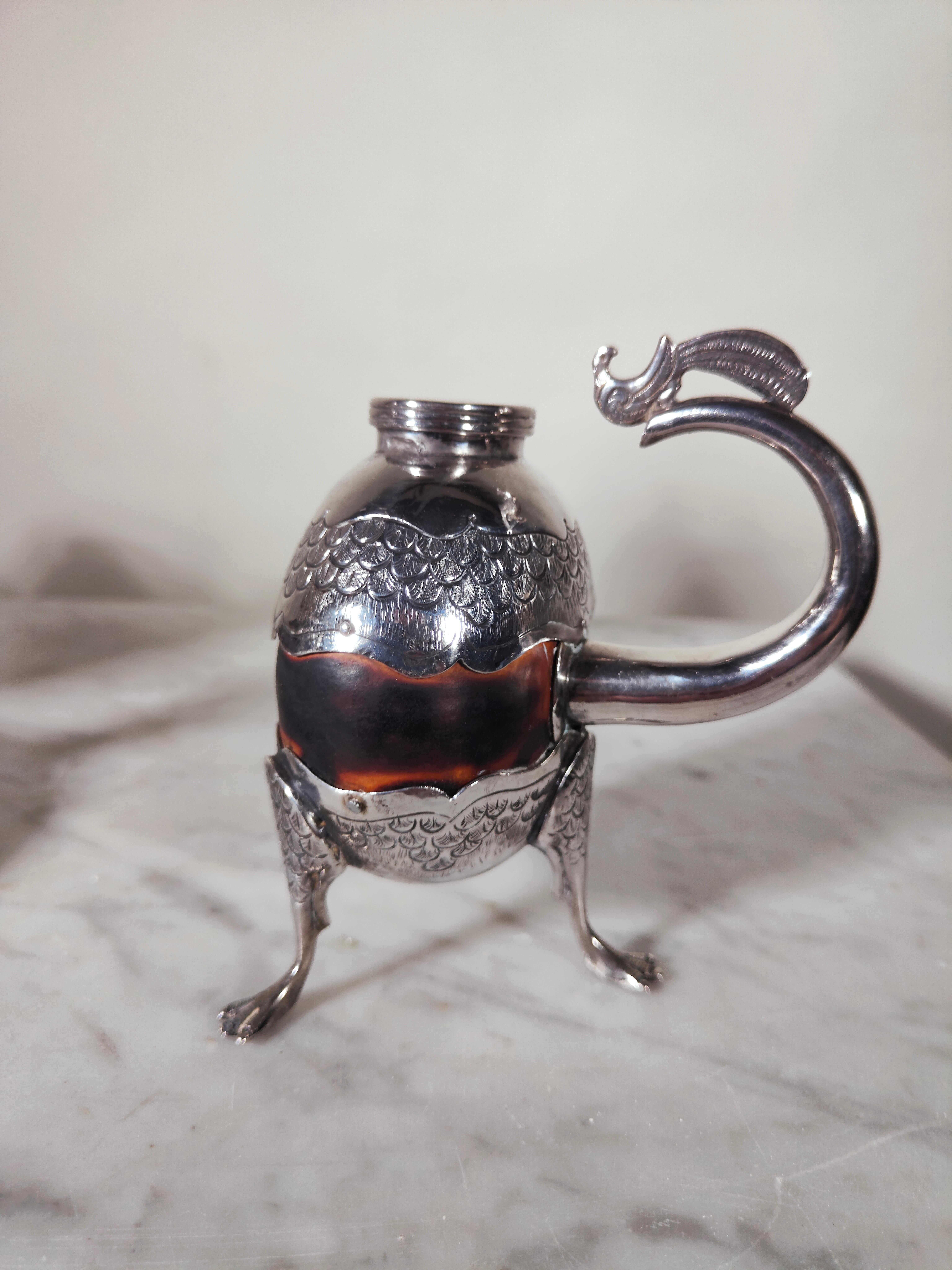 Collection'S di sei vasi coloniali in argento, XVIII secolo in vendita 13