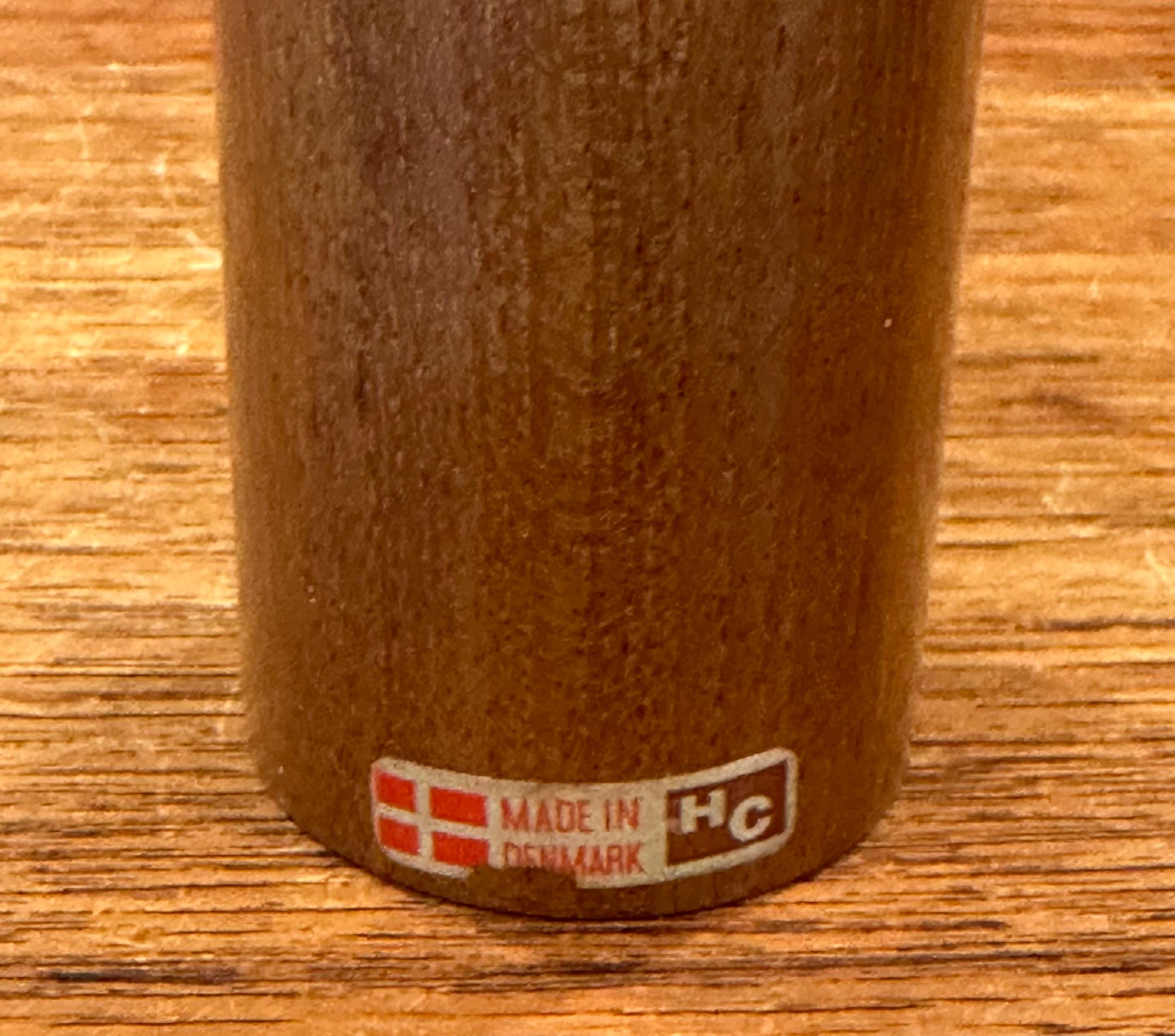 Collection of Six Danish Modern Teak Pepper Mills by Jens Quistgaard for Dansk For Sale 5