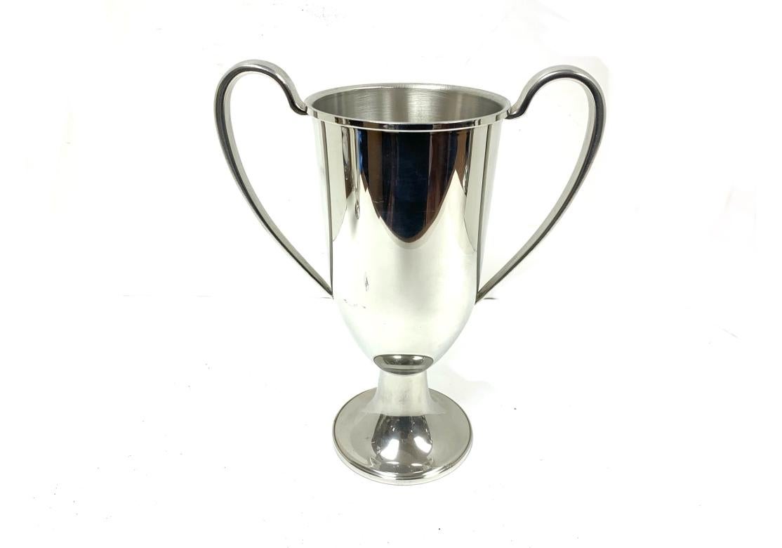 Colección De Seis Copas Trofeo Graduadas De Peltre Woodbury en venta 6