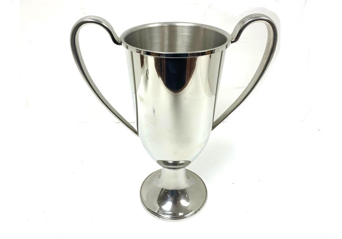 Colección De Seis Copas Trofeo Graduadas De Peltre Woodbury en venta 7