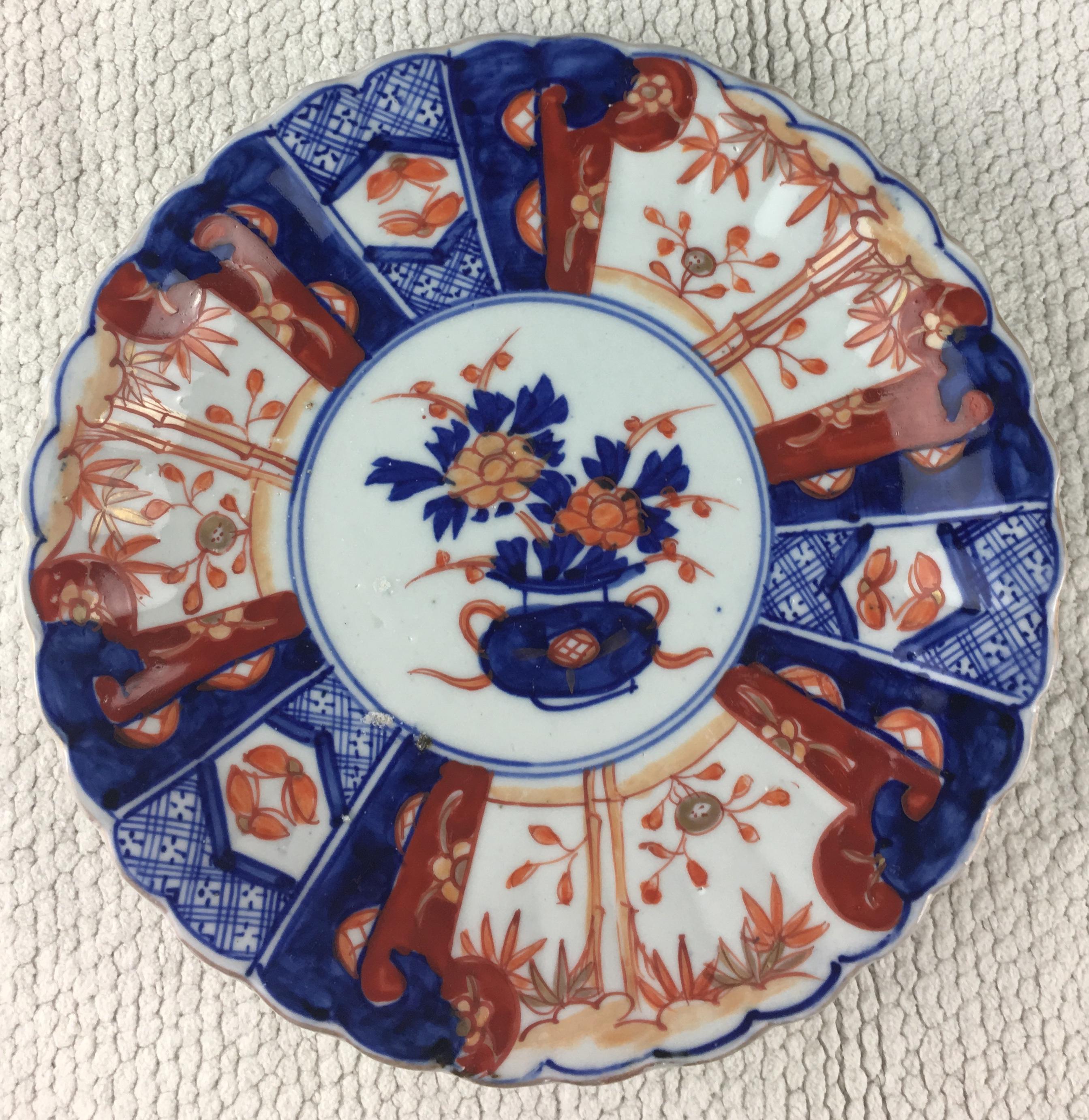 Hand-Painted Japanese Meiji Period Chargers For Sale