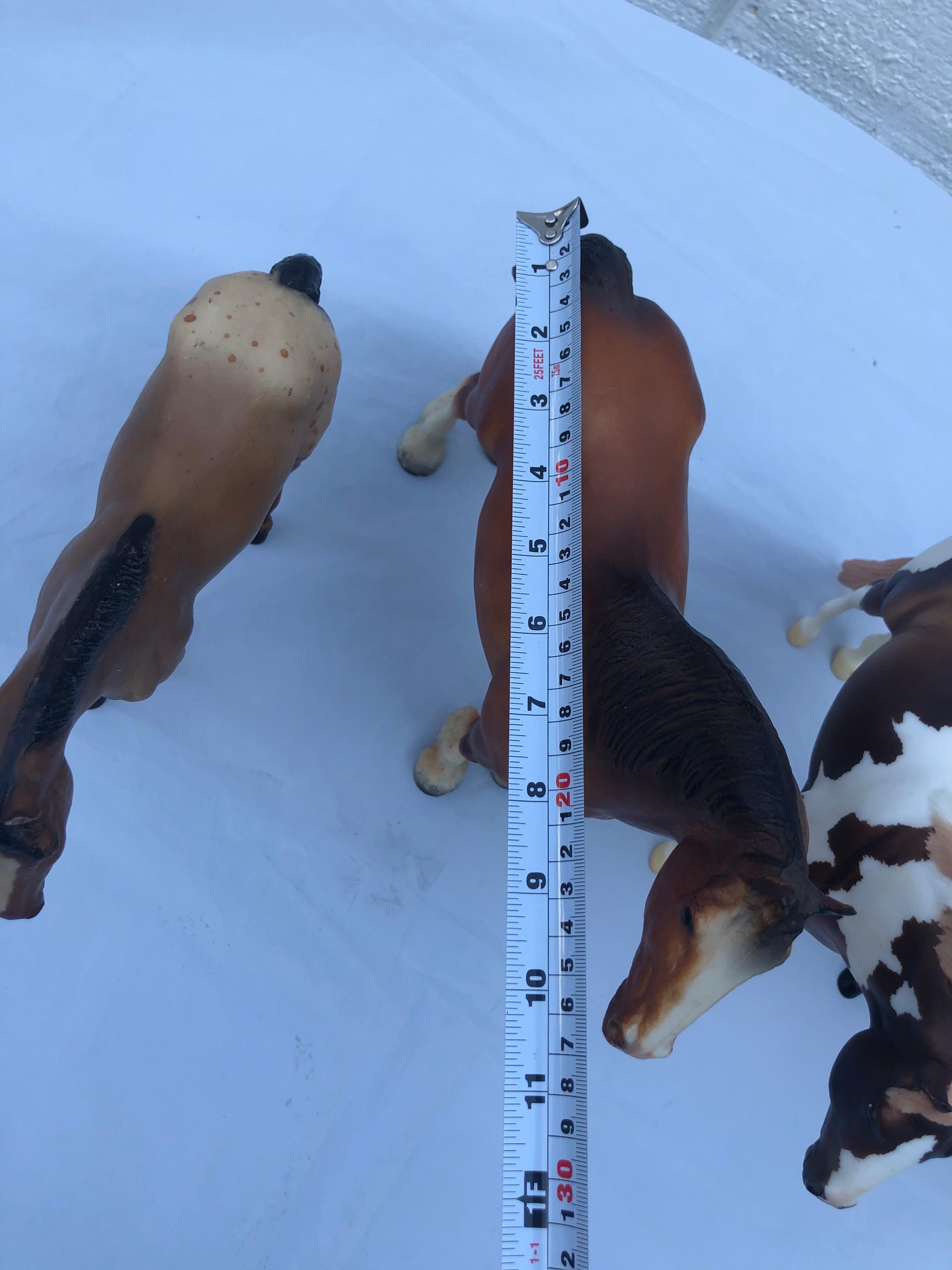 Collection of Six Large Vintage Breyer Horses 5