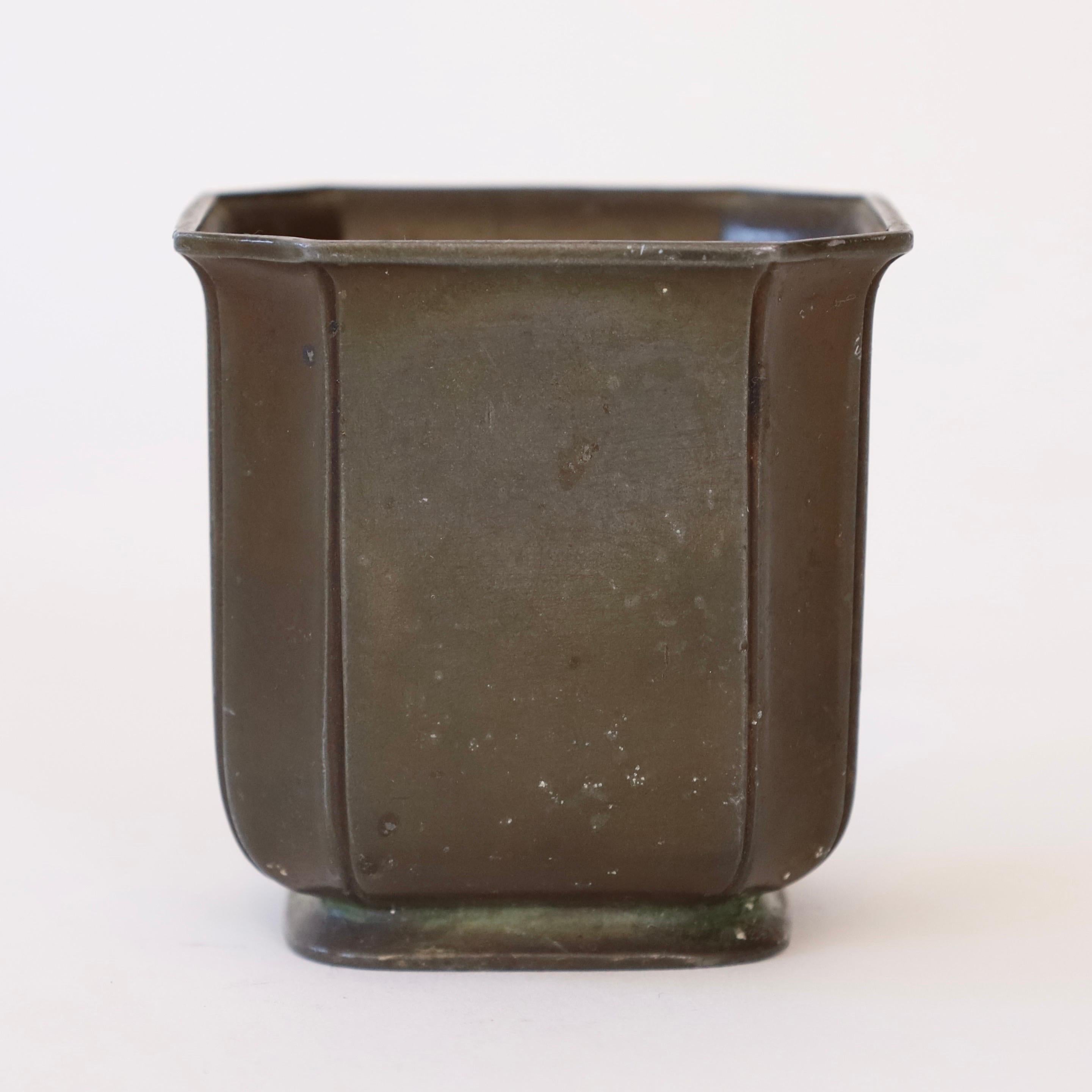 Collection of small art deco vases by Just Andersen, 1930s, Denmark For Sale 4