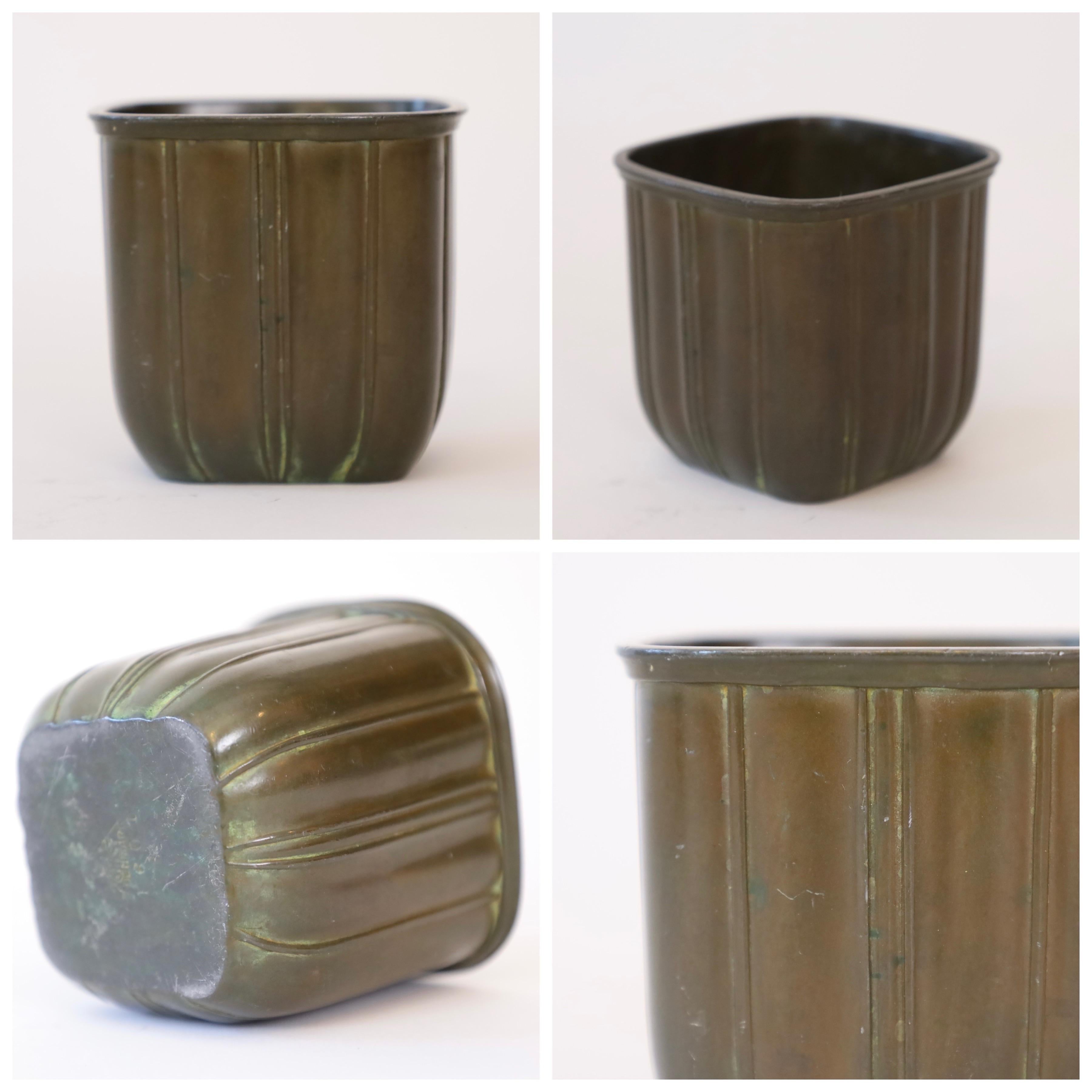 Collection of small art deco vases by Just Andersen, 1930s, Denmark For Sale 9