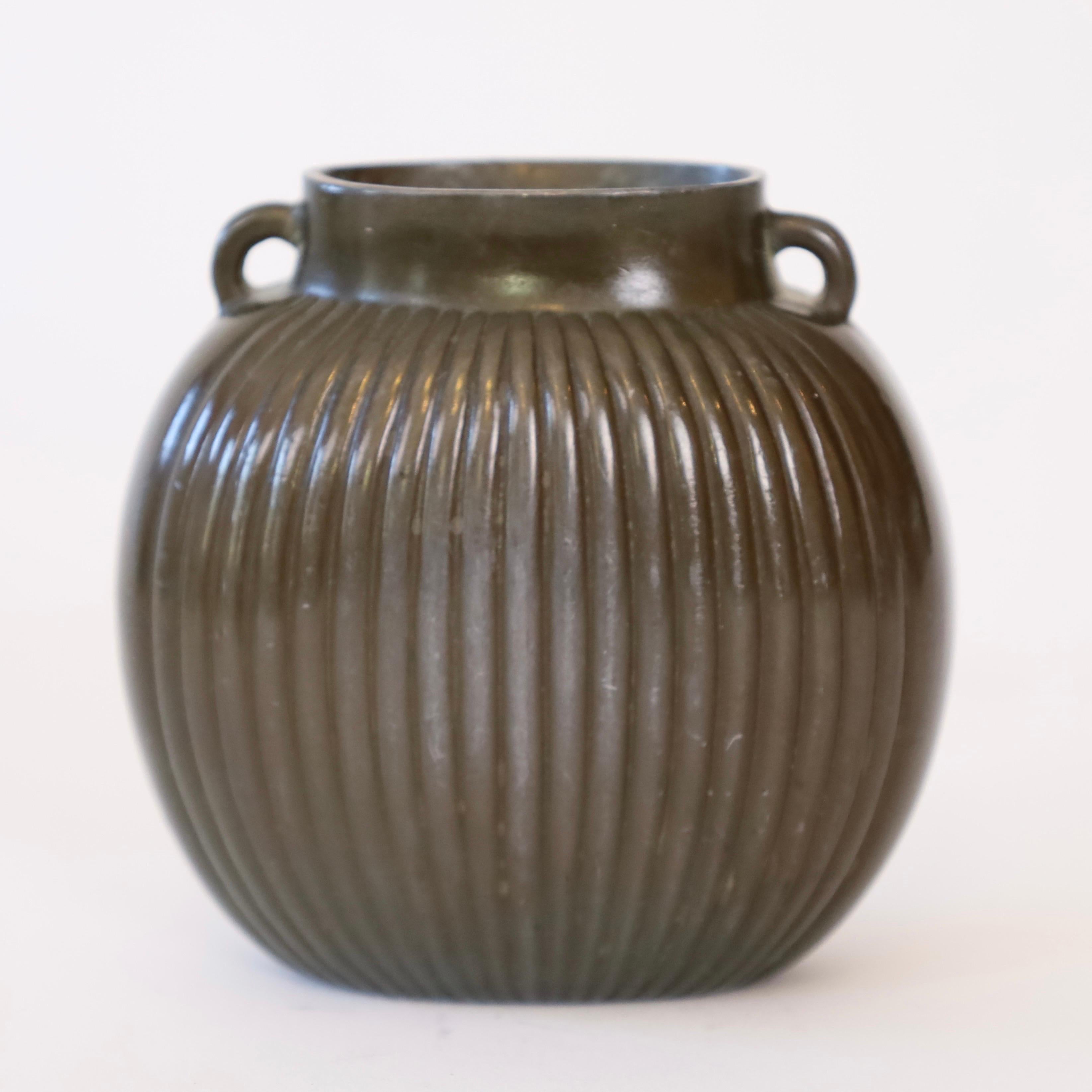 Collection of small art deco vases by Just Andersen, 1930s, Denmark For Sale 2