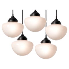 Collection of Small Domed Schoolhouse Pendents