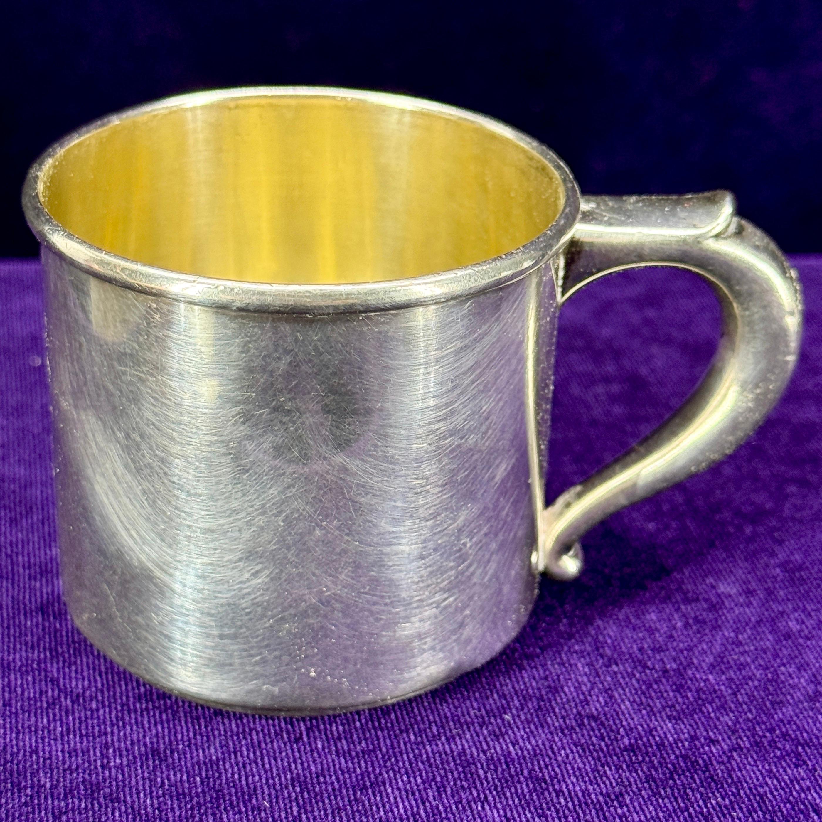 Colección de sonajeros y mordedores de plata de ley, c. 1910-1930 Hecho a mano
