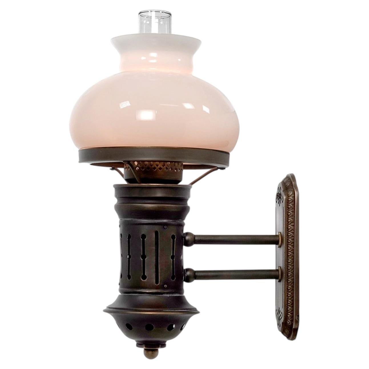 Collection of Student Oil Lantern Style Sconces