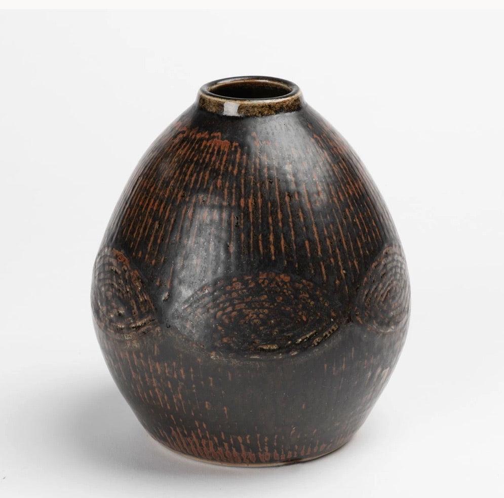 Collection de vases suédois en céramique du milieu du siècle dernier en vente 4