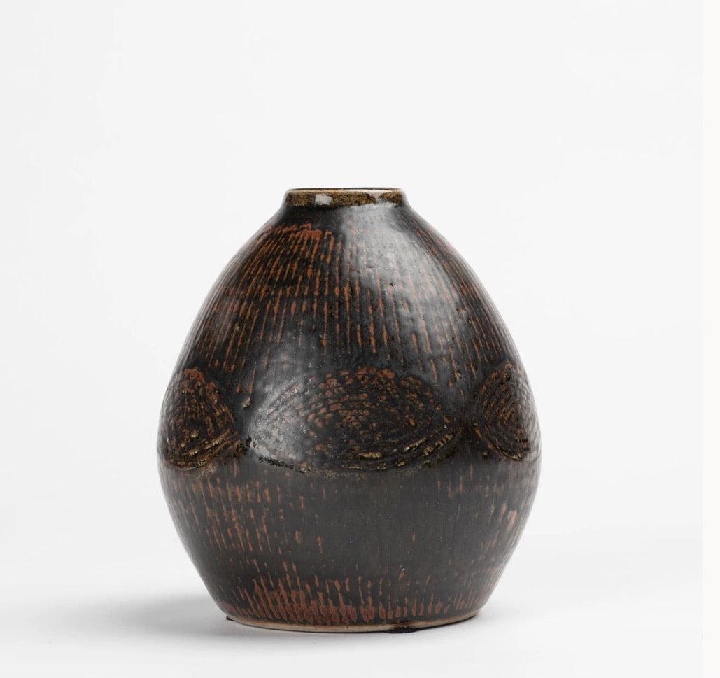 Collection de vases suédois en céramique du milieu du siècle dernier en vente 6