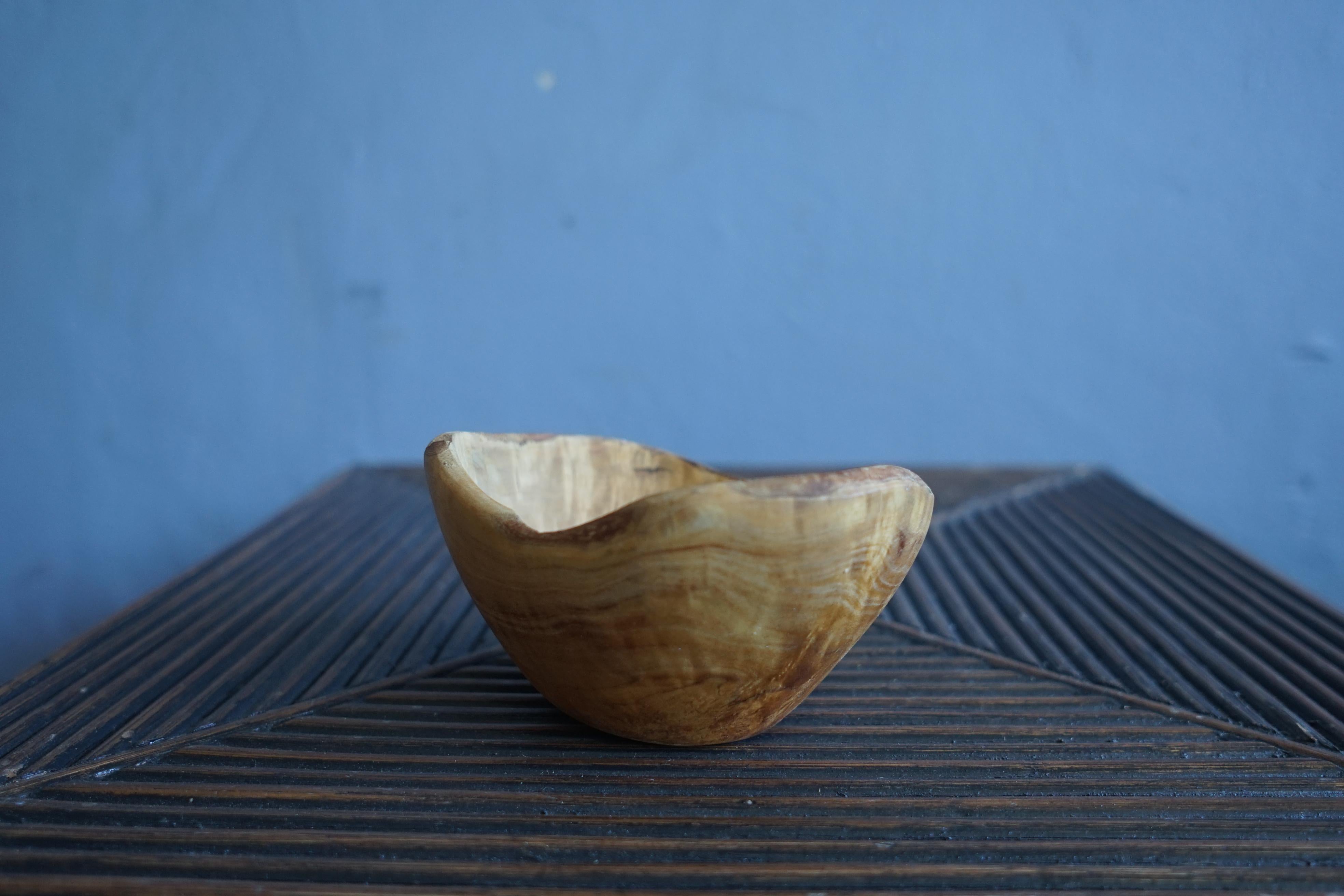 Collection of Swedish’s organic wooden bowl, 1940’s For Sale 6