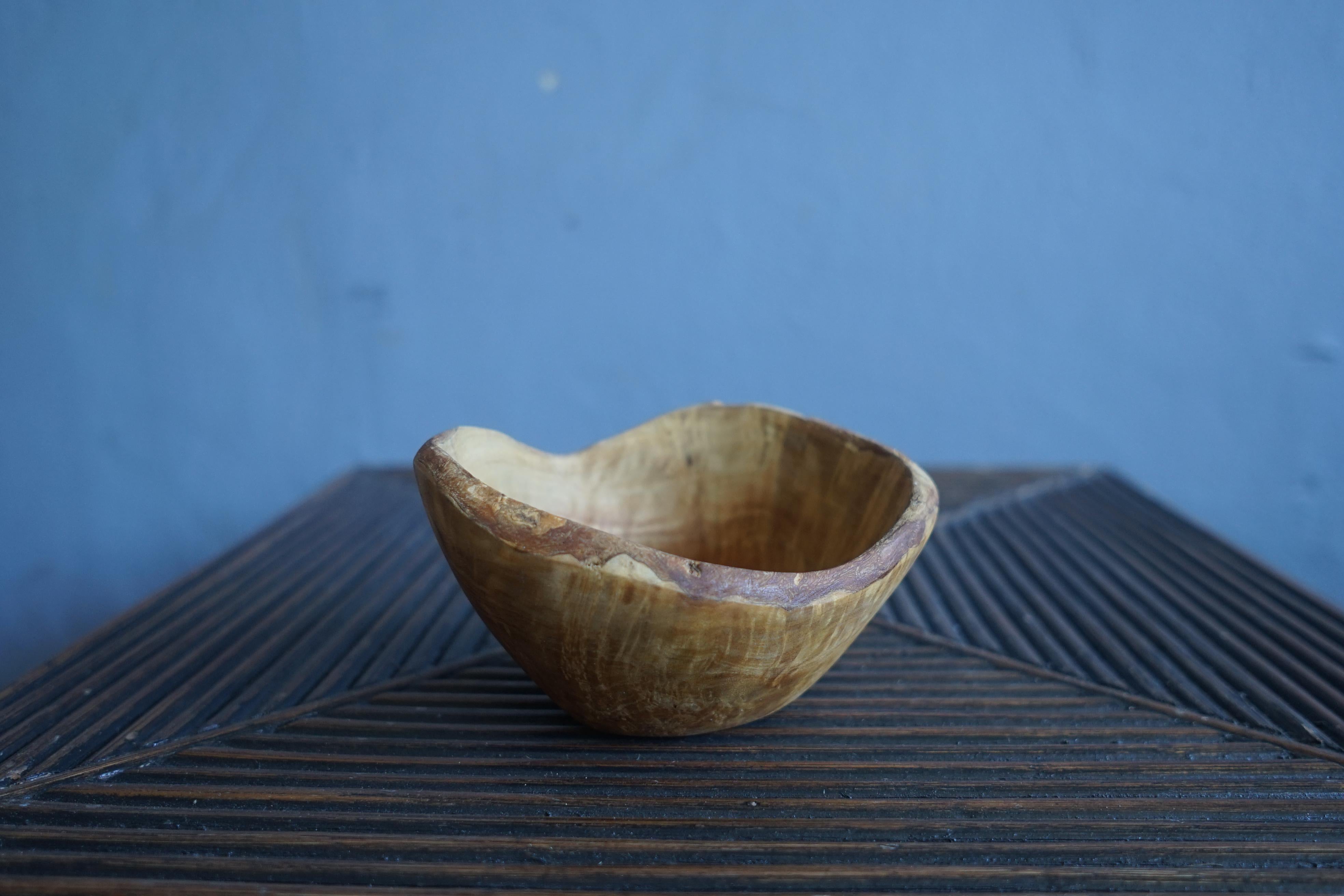 Collection of Swedish’s organic wooden bowl, 1940’s For Sale 7