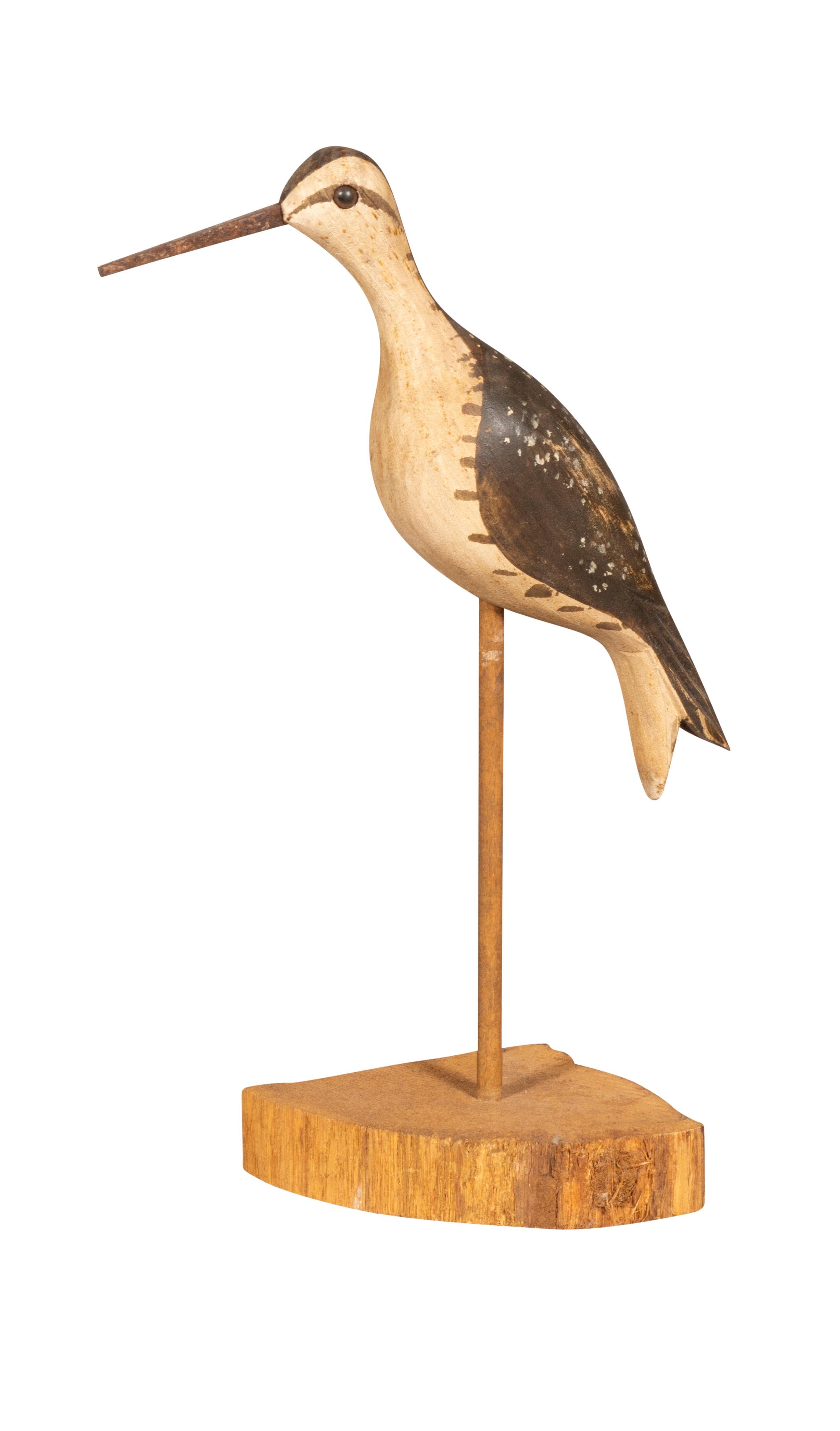 Kollektion von zehn geschnitzten Shore-Vogeln von William E Kirkpatrick 5