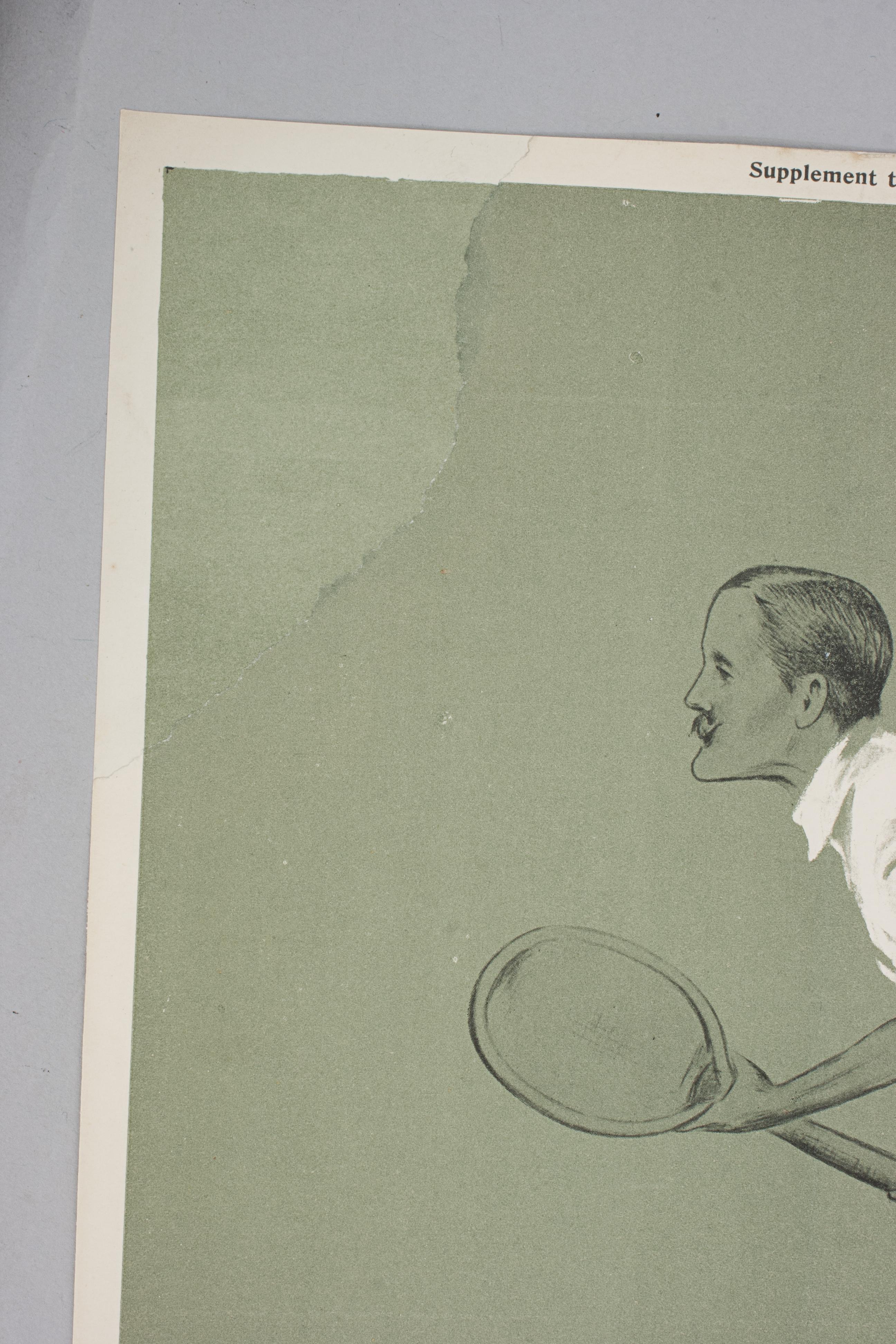 Collection of Ten Tennis Prints by Charles Ambrose For Sale 8