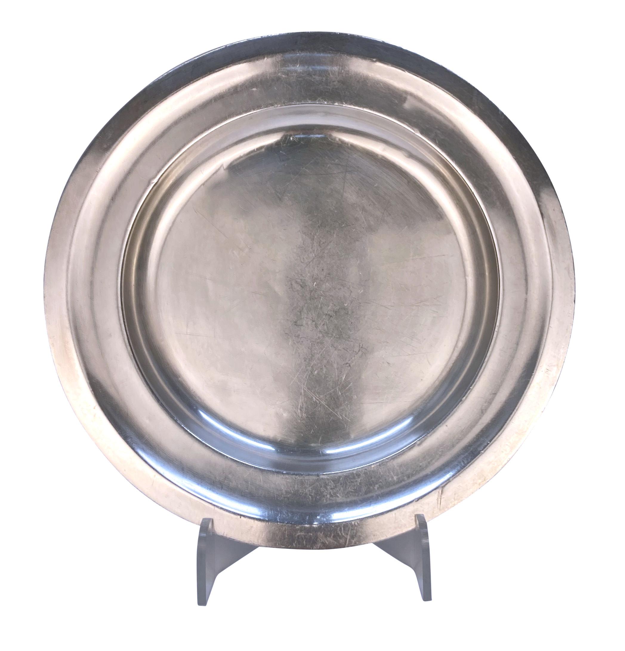 Collection Of Thirteen Silver Serving Platters im Angebot 2