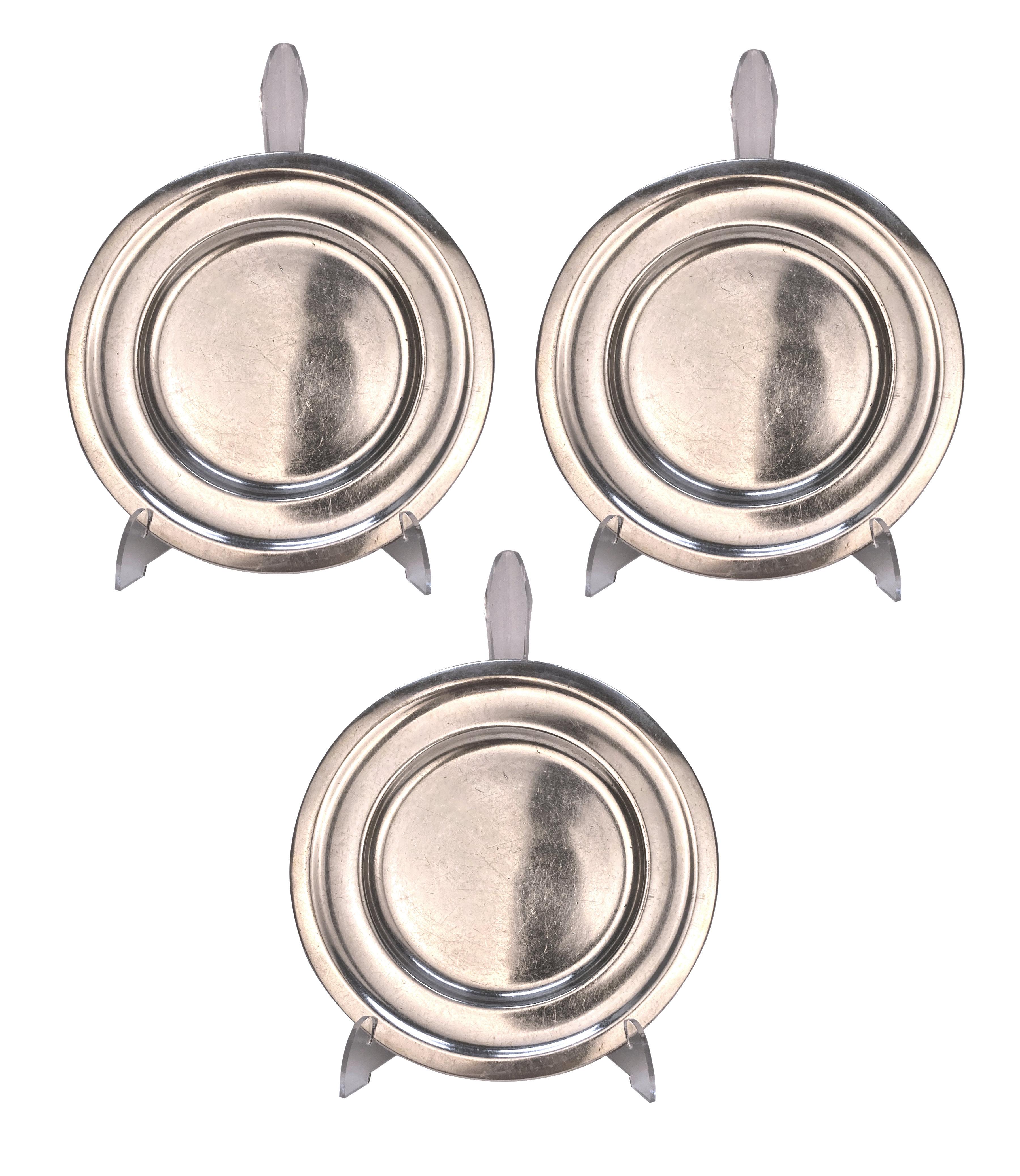 Collection Of Thirteen Silver Serving Platters im Angebot 3