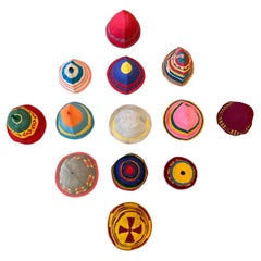 Collectional di tredici cappelli Dorze tradizionali,  Etiopia