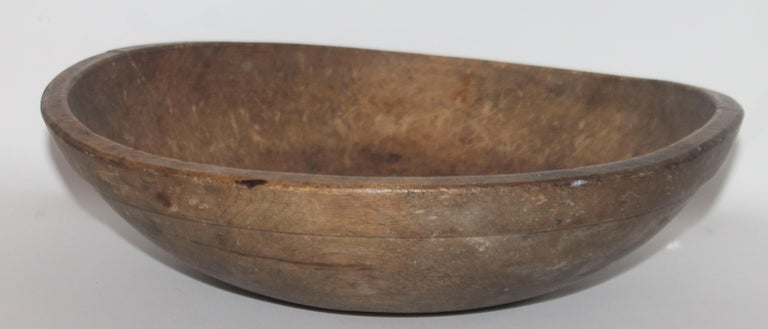 Hand-Crafted Collection of Three 19th Century Butter Bowls For Sale