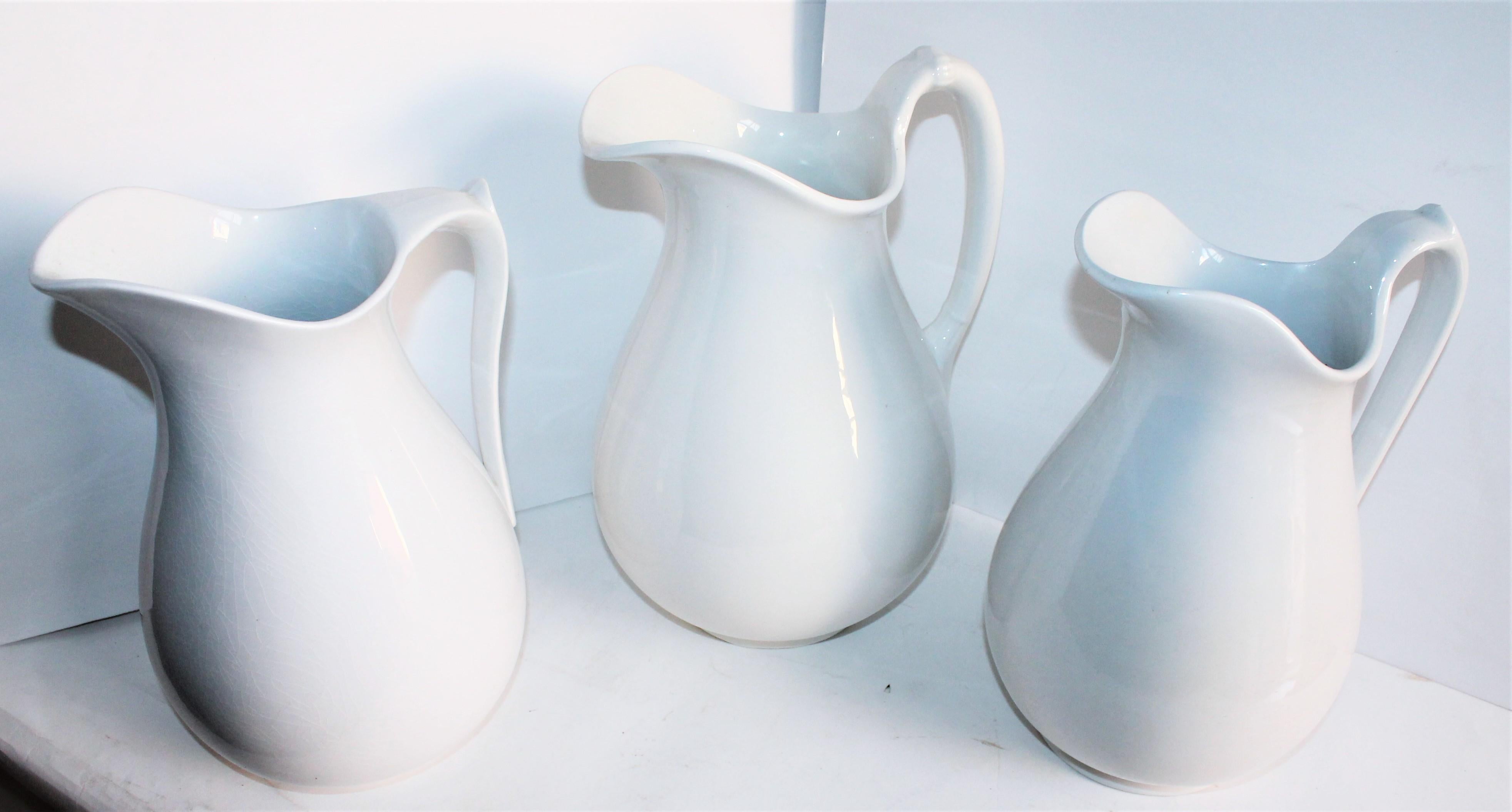 ironstone pitcher and bowl markings
