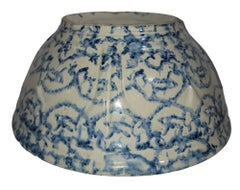 Collection of Three 19thc Sponge Ware Bowls, 3