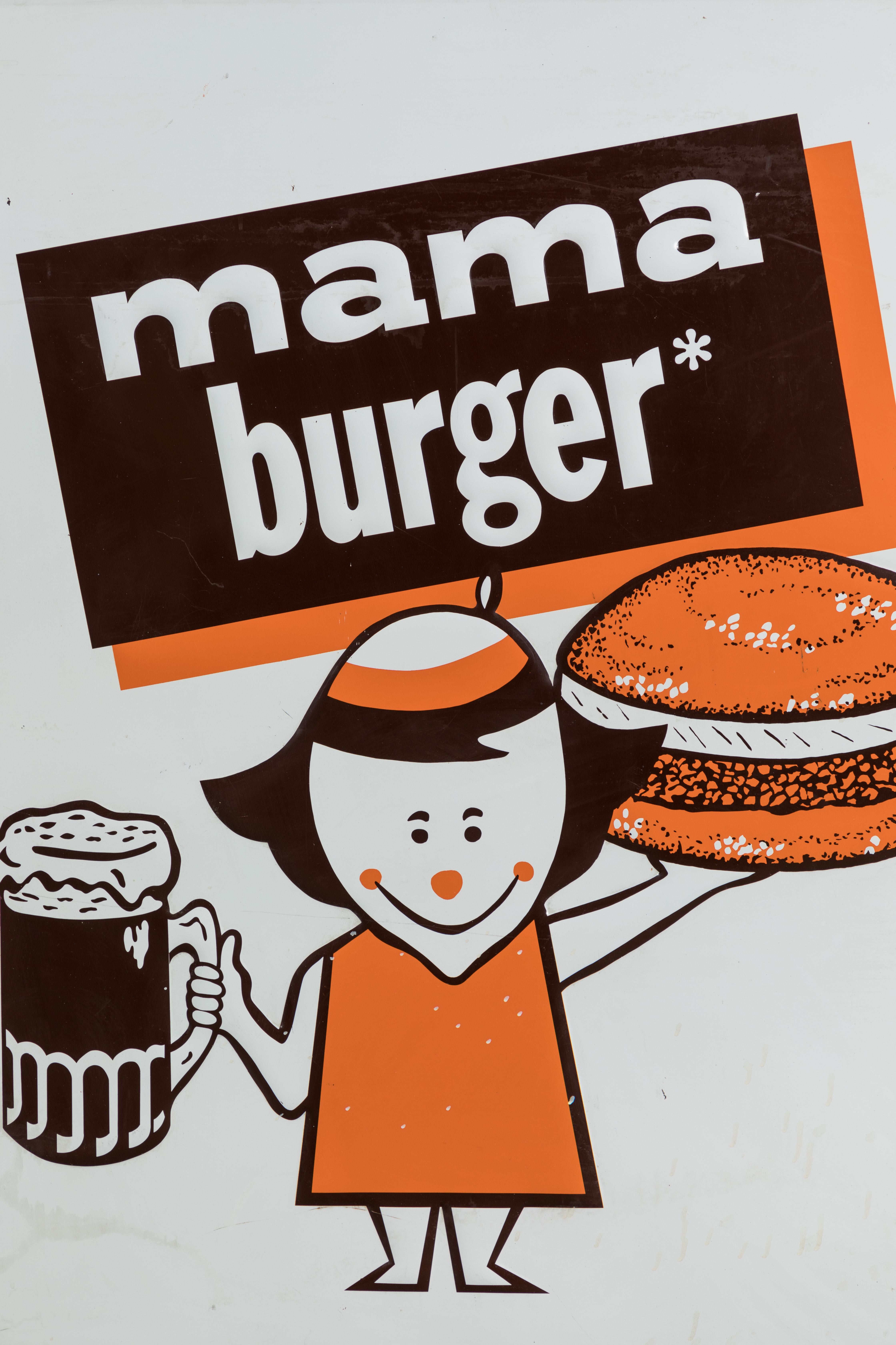 Collection of Three A&W Drive-In Rootbeer Burger Signs 2
