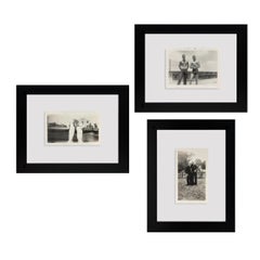 Collection of Three Framed American Solider Photographs