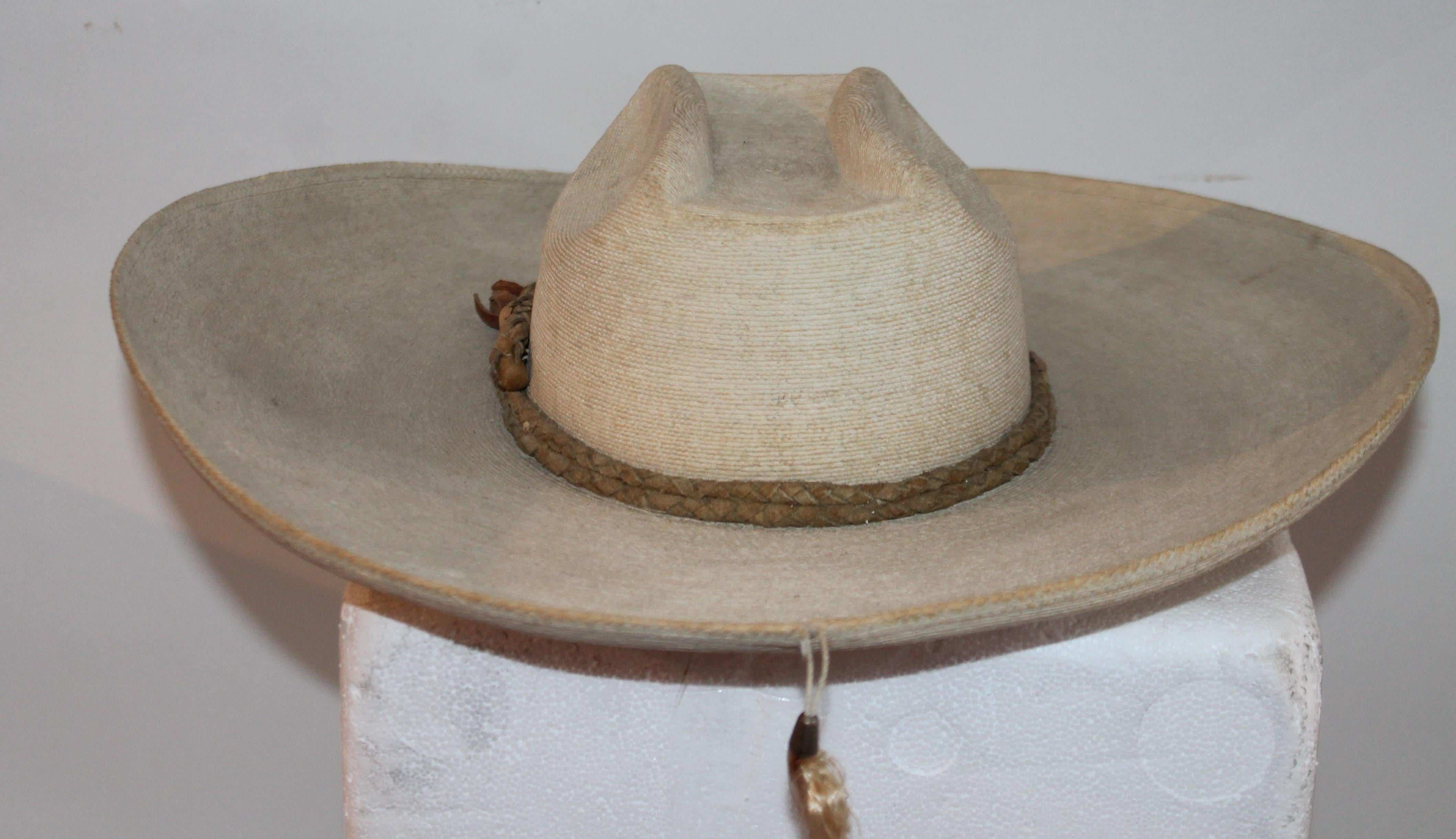 Hand-Crafted Collection of Three Handmade Sombreros