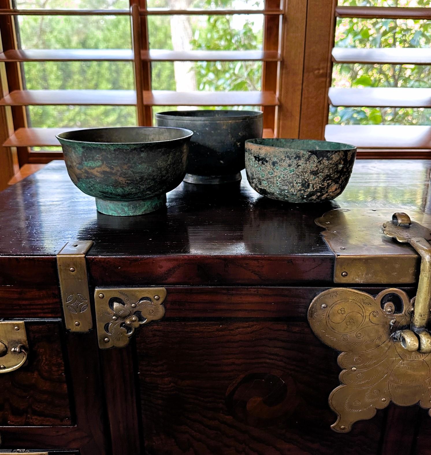 korean bronze bowl