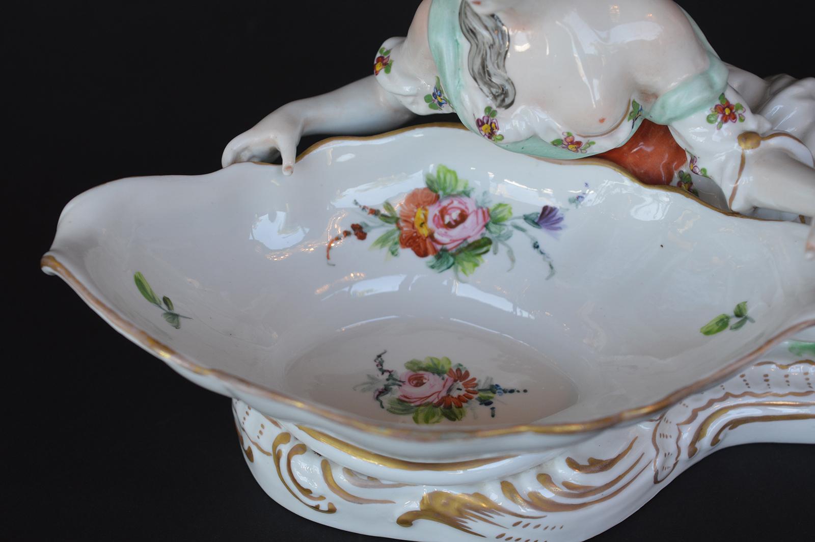 Collection of Three Meissen Figures For Sale 5