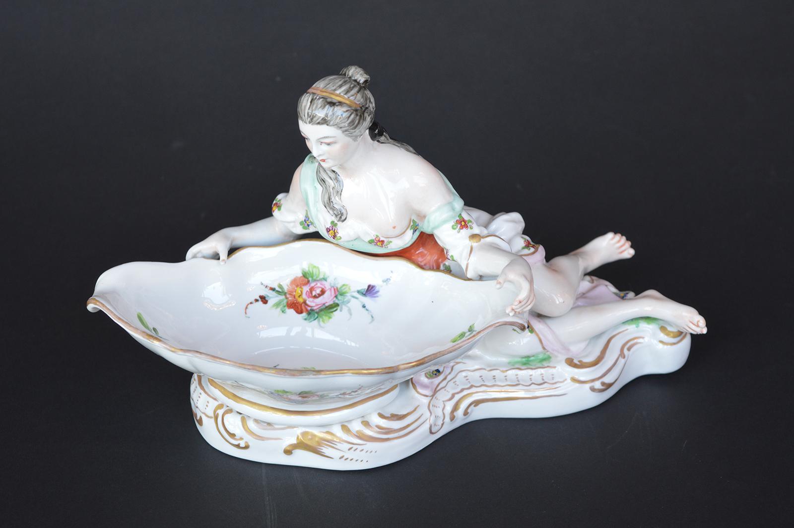 Collection of Three Meissen Figures For Sale 4