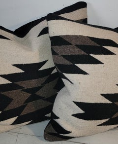 Collection of Three Navajo Indian Weaving Pillows -3
